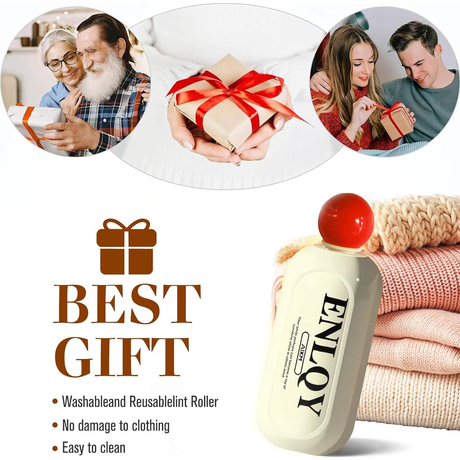 Rodillo para Pelusa Ecológico ZEKURAPA 2 en 1 Lavable