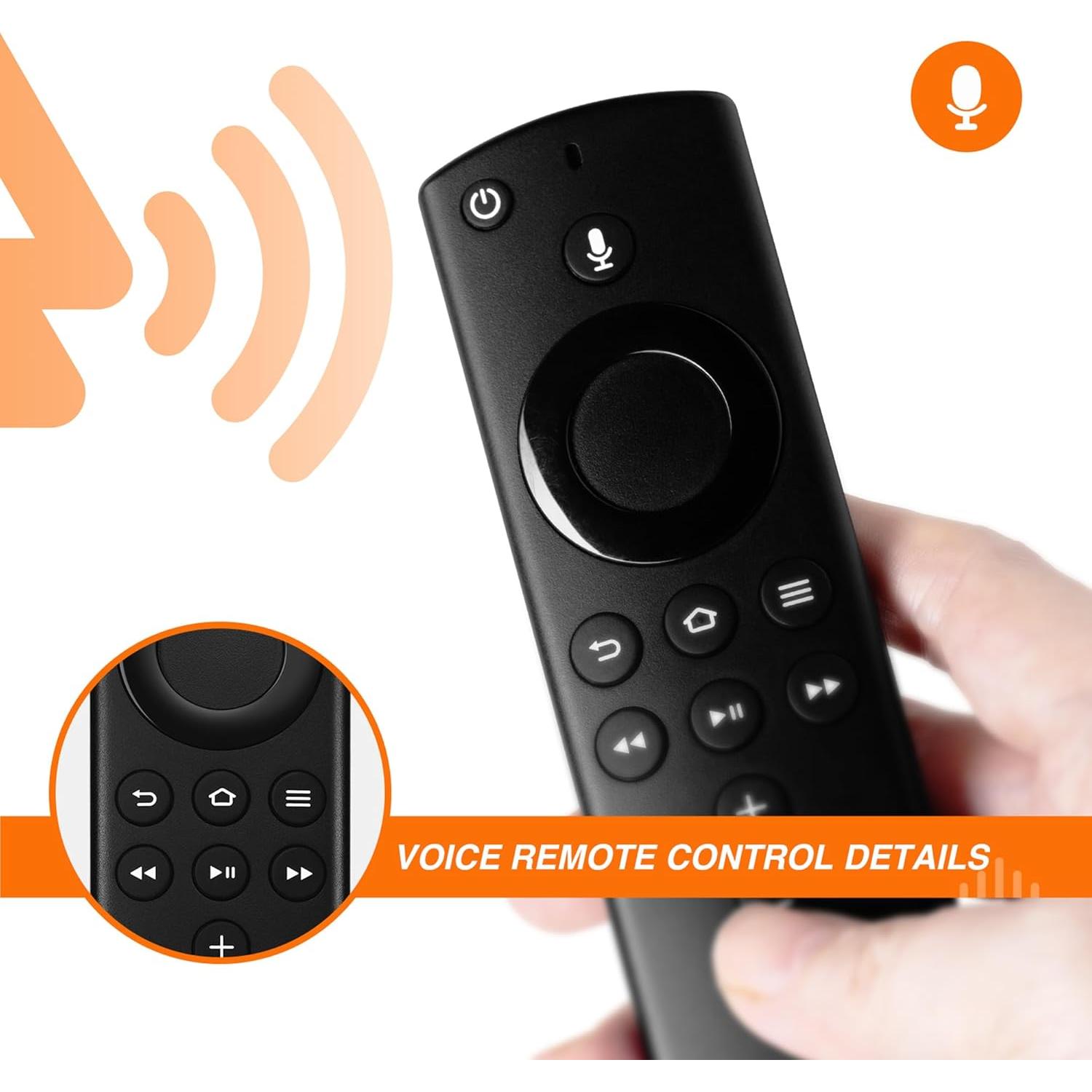 Control Remoto 2ª Gen TGHCP Compatible con Fire TV Stick 4K