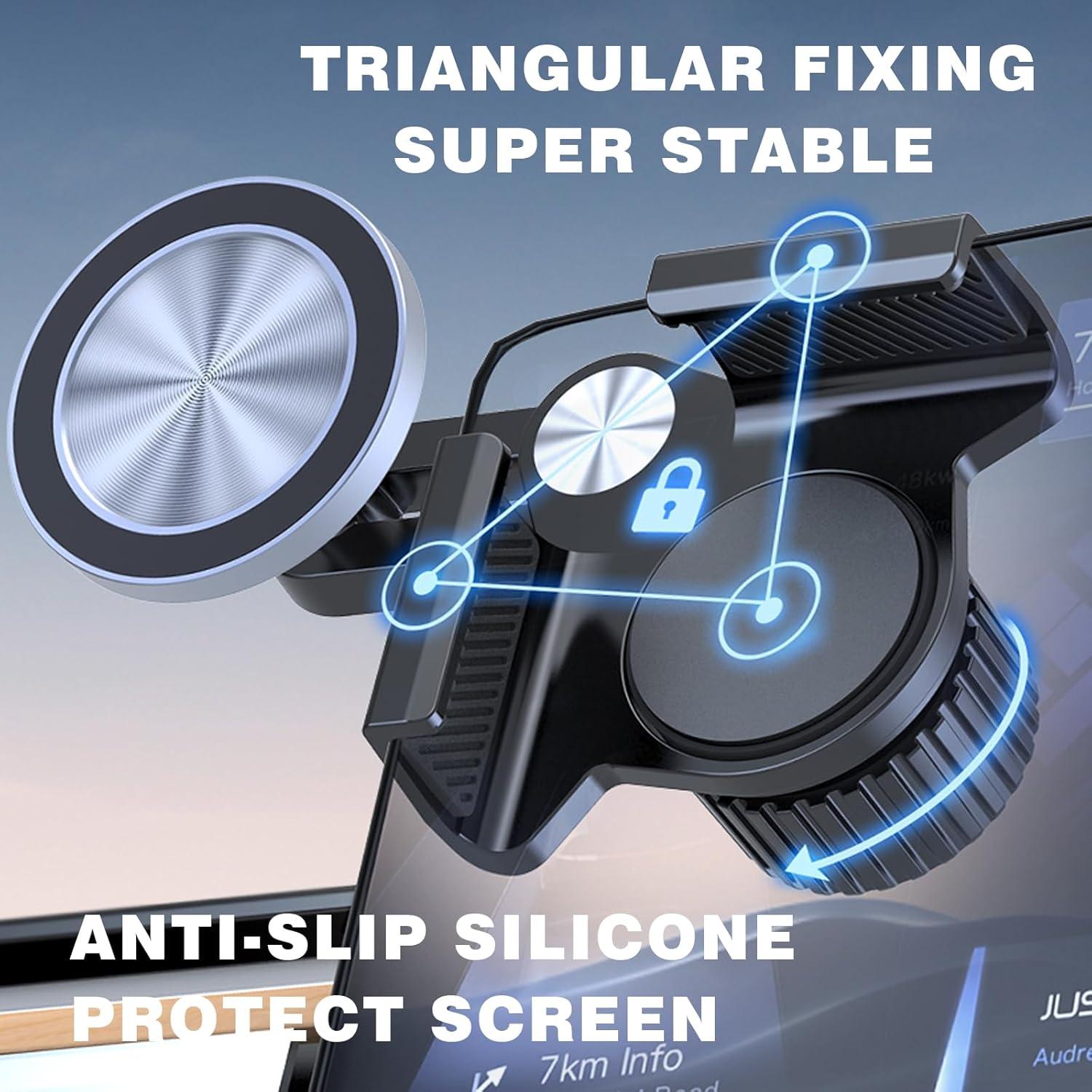 Soporte Magnético para Teléfono Tesla Model 3/Y 2024 - Fuerte