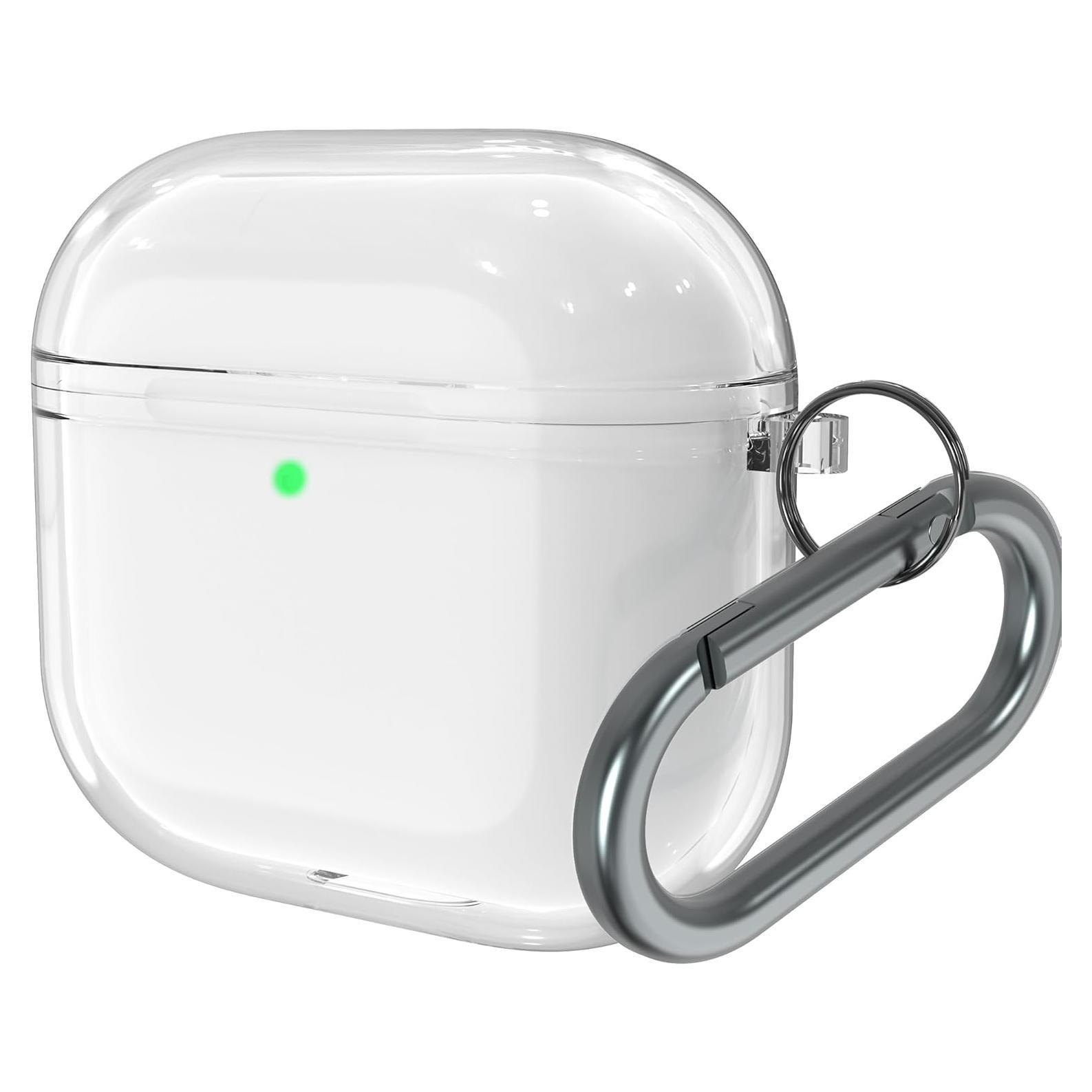 Funda Transparente Anti-Amarillenta VEIRRW para AirPods 4
