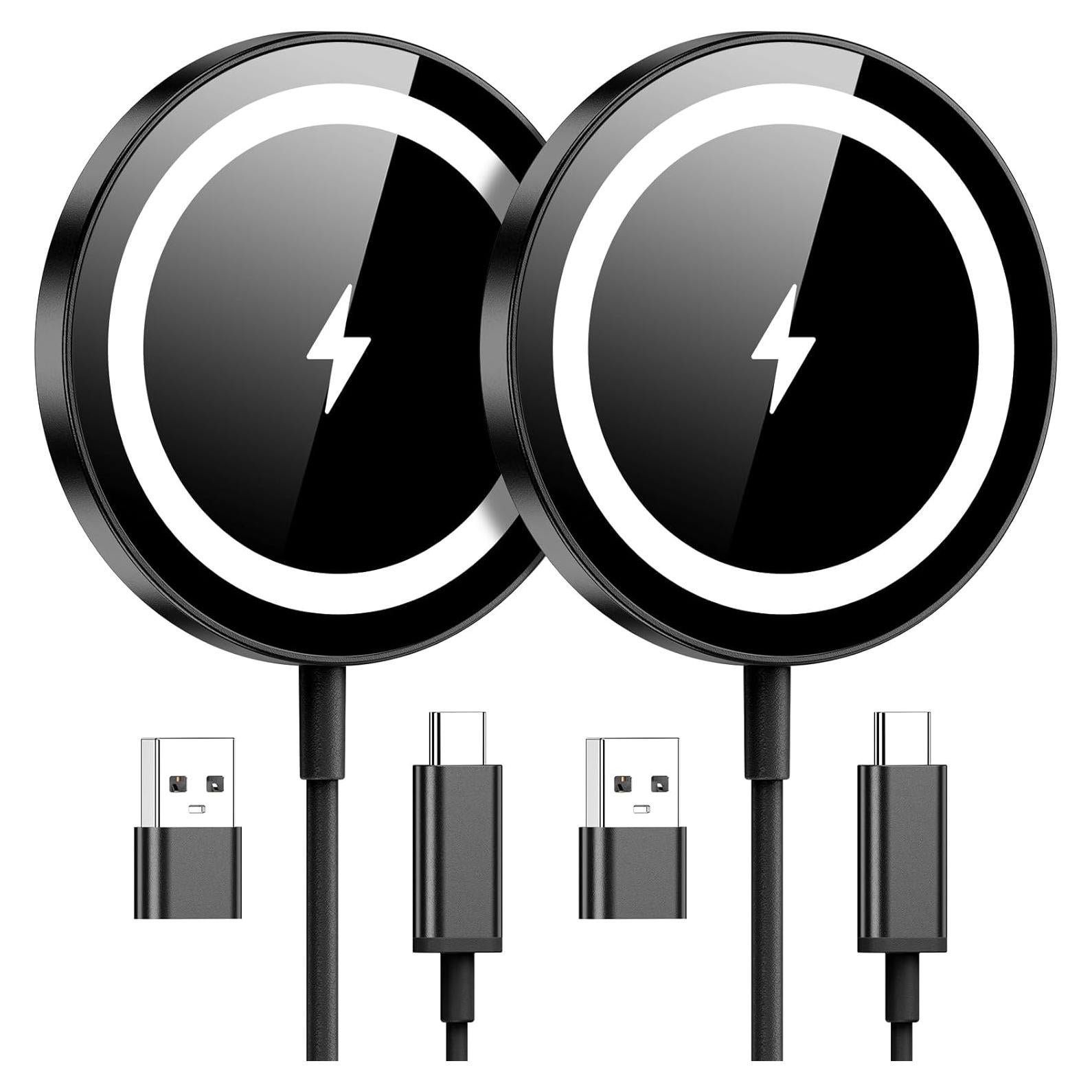 Cargador Mag-Safe Inalámbrico 15W WRVVR para iPhone 16-12