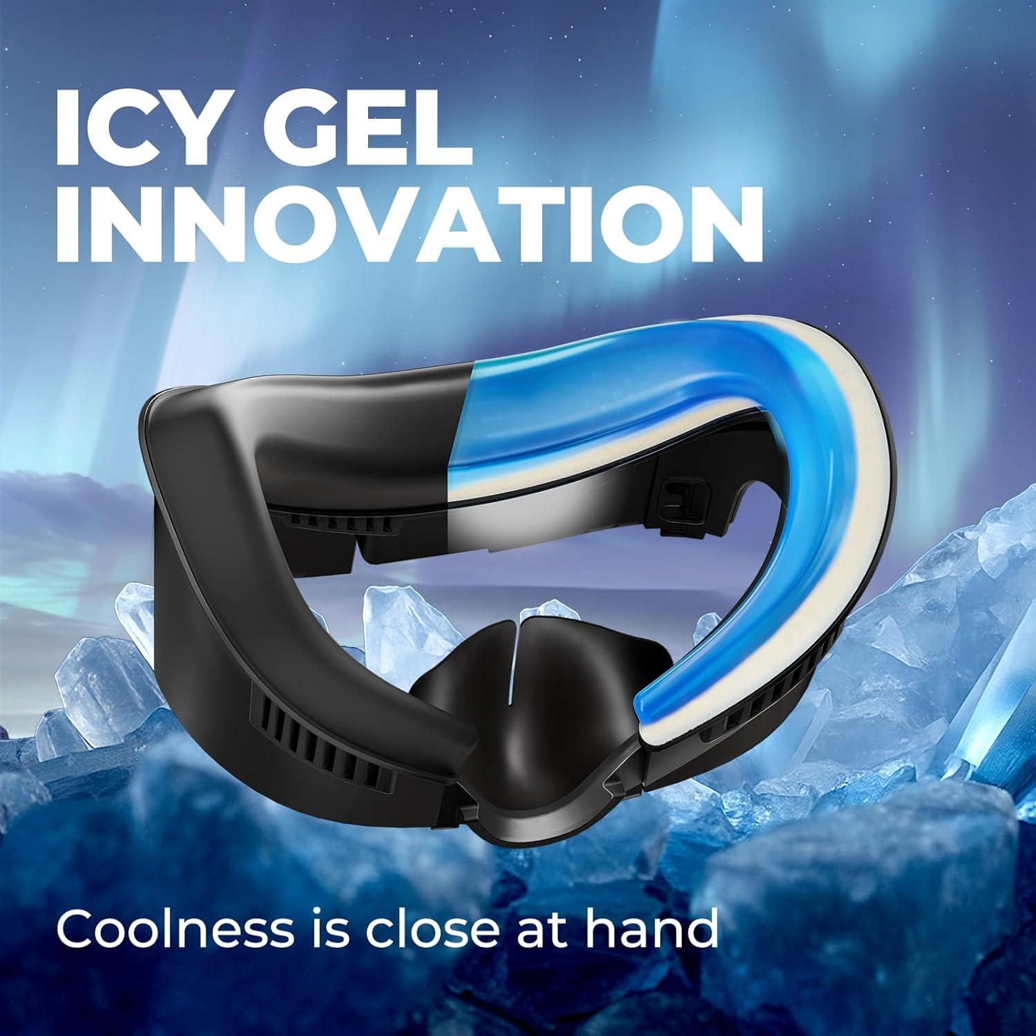 Almohadilla de Enfriamiento Facial DESTEK para Meta Quest 3