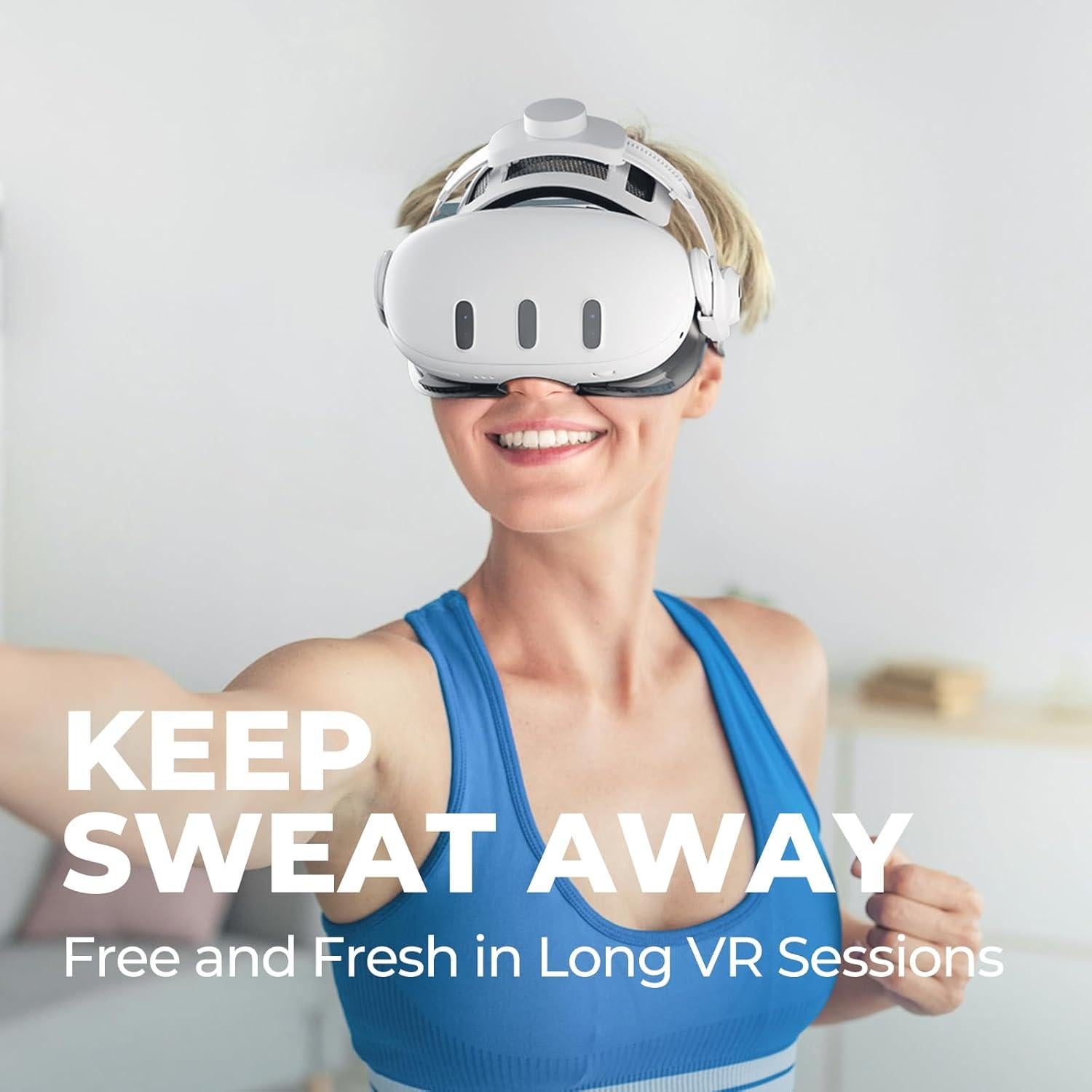 Almohadilla de Enfriamiento Facial DESTEK para Meta Quest 3