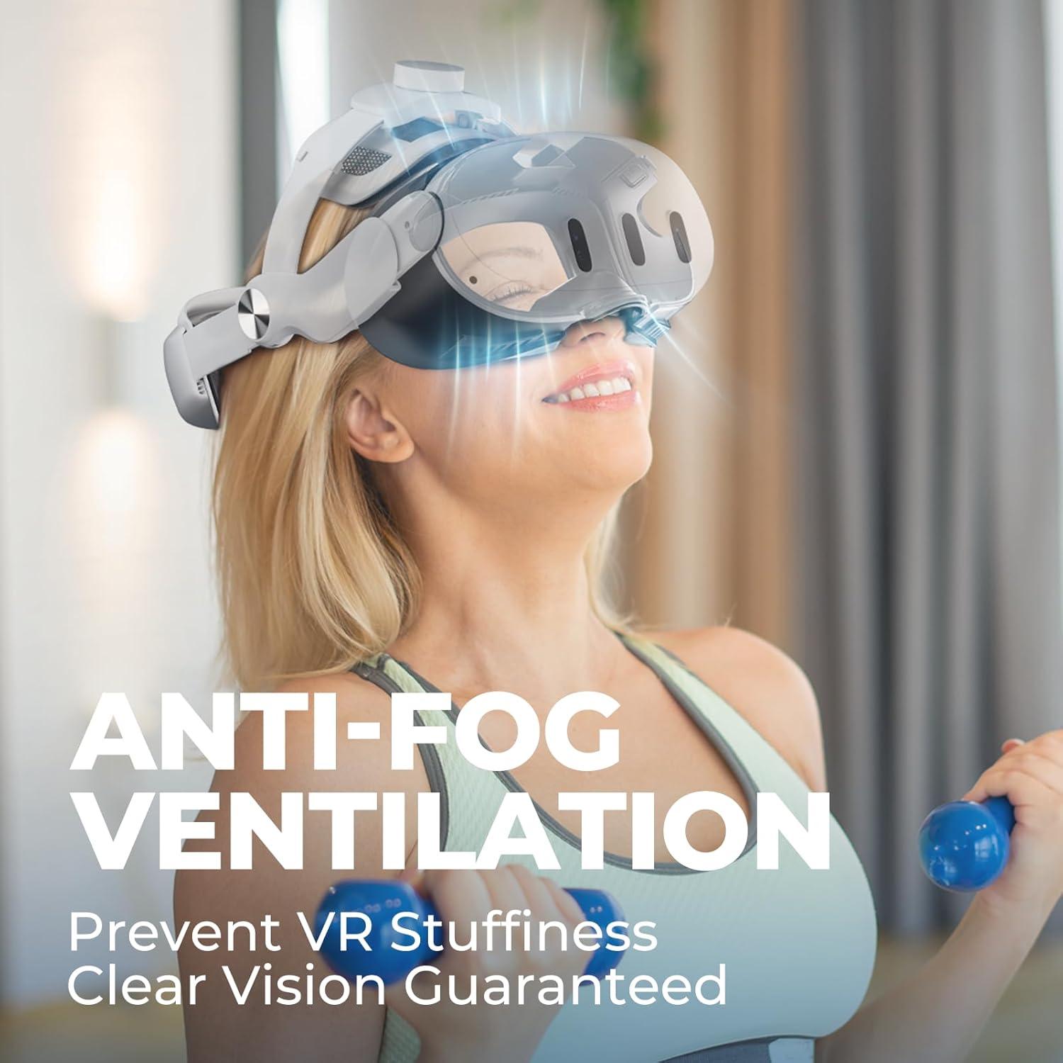 Almohadilla de Enfriamiento Facial DESTEK para Meta Quest 3