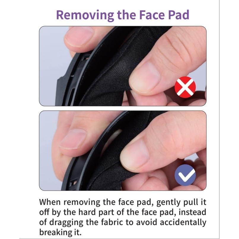 Almohadilla de Enfriamiento Facial DESTEK para Meta Quest 3