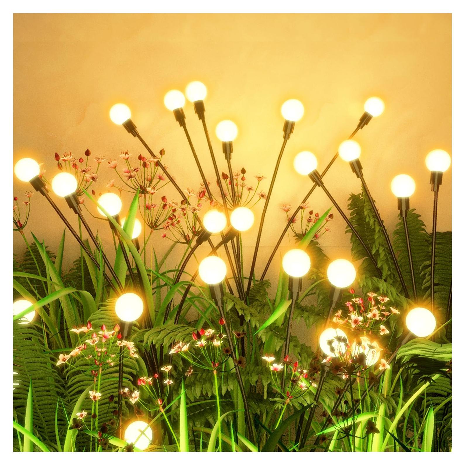 Luces Solares Flumy 2 Paquete para Jardín Impermeables