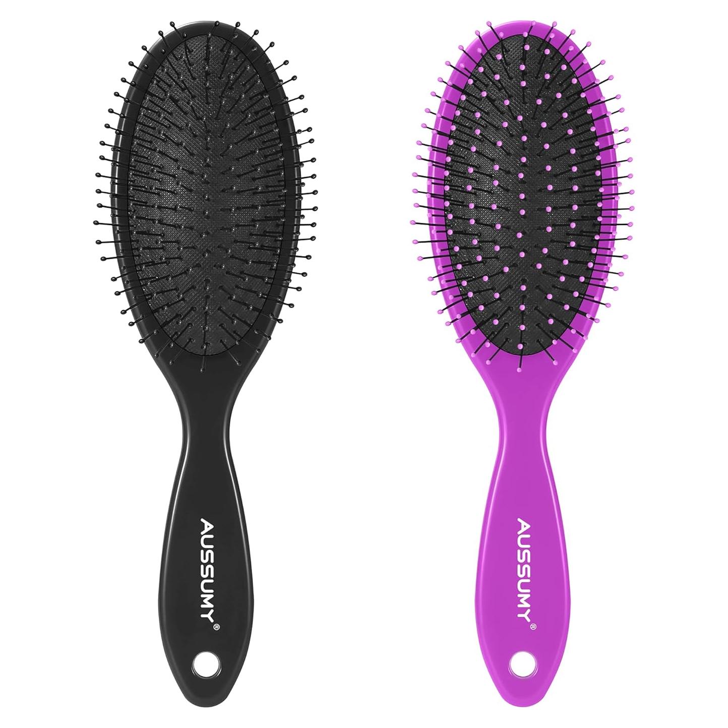 Cepillo Desenredante Aussumy - Paquete de 2 - Suave para Cabello