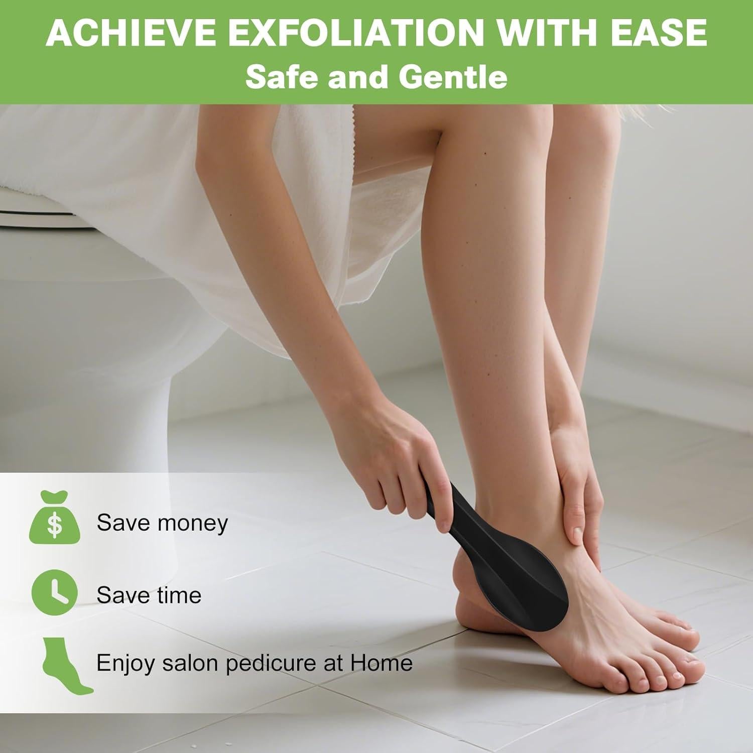 Lima de Pies de Vidrio Nano SMZHealing - Exfoliante Efectivo