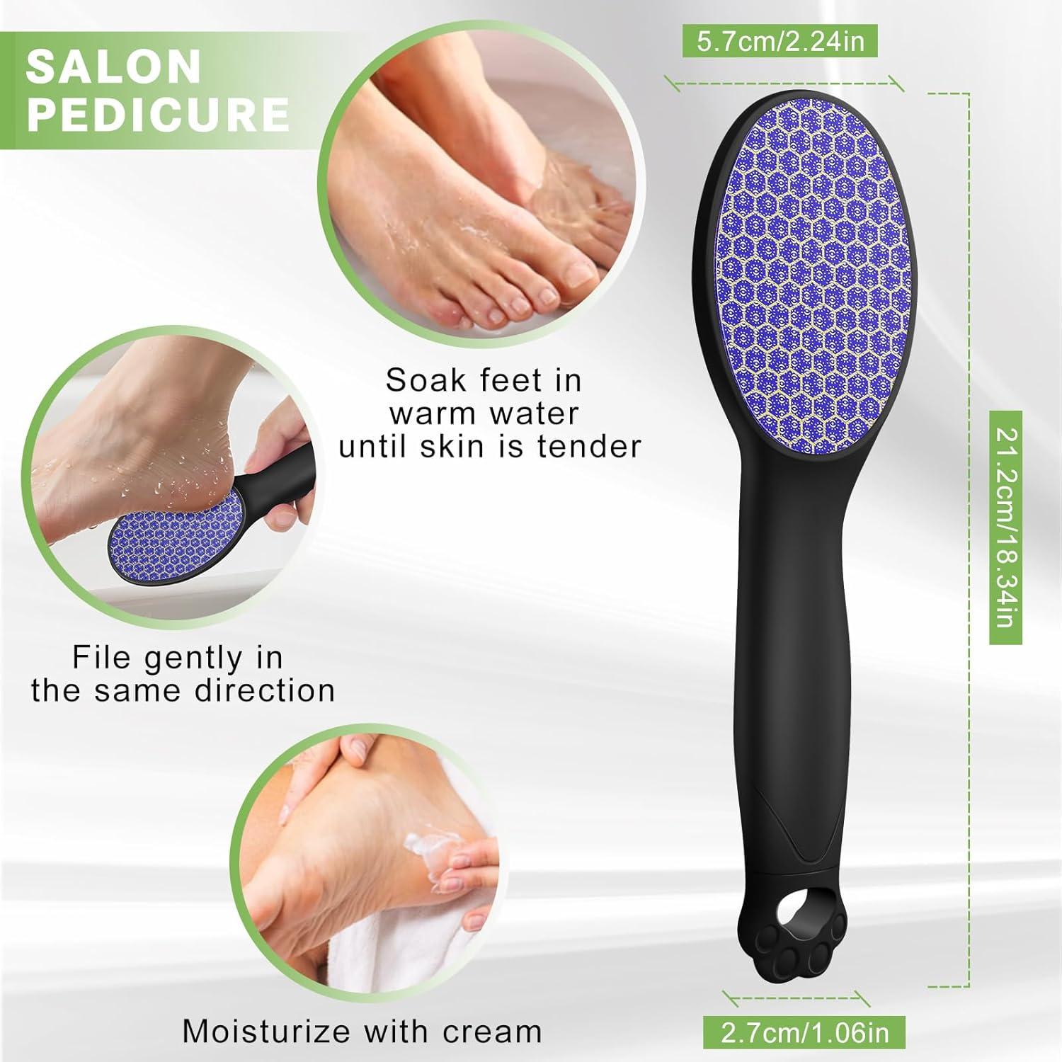 Lima de Pies de Vidrio Nano SMZHealing - Exfoliante Efectivo