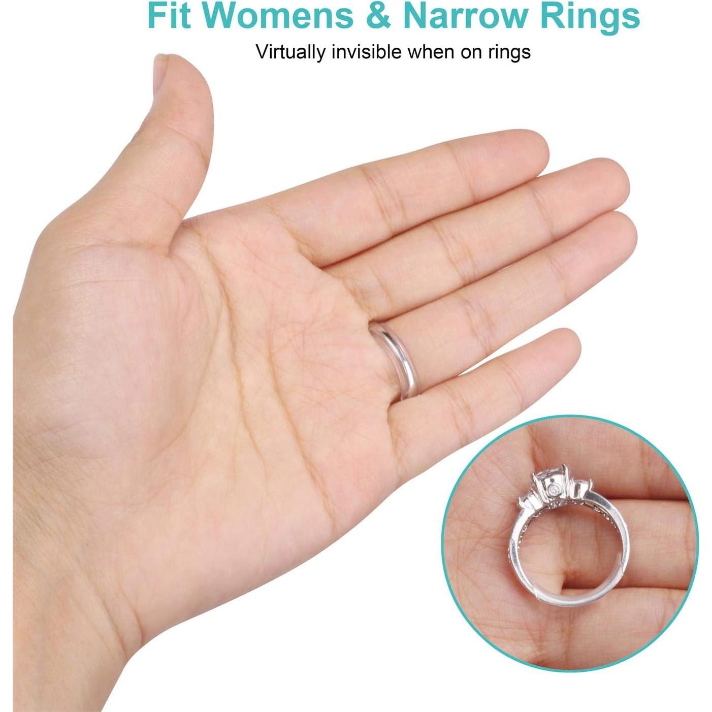 Ajustador de Tamaño de Anillo Invisible Feramox - 8 Piezas