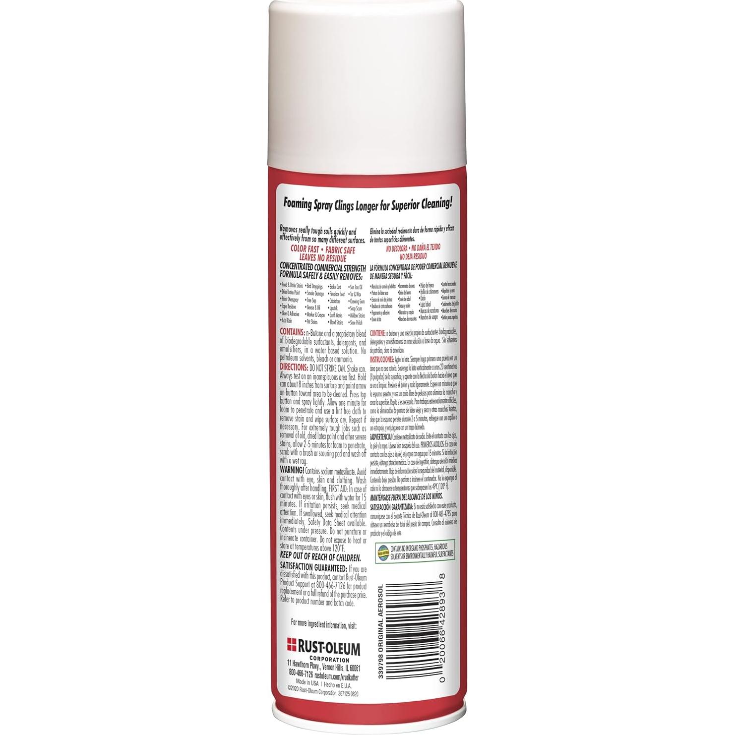Limpiador Desengrasante Krud Kutter 591 ml Aerosol Ecológico
