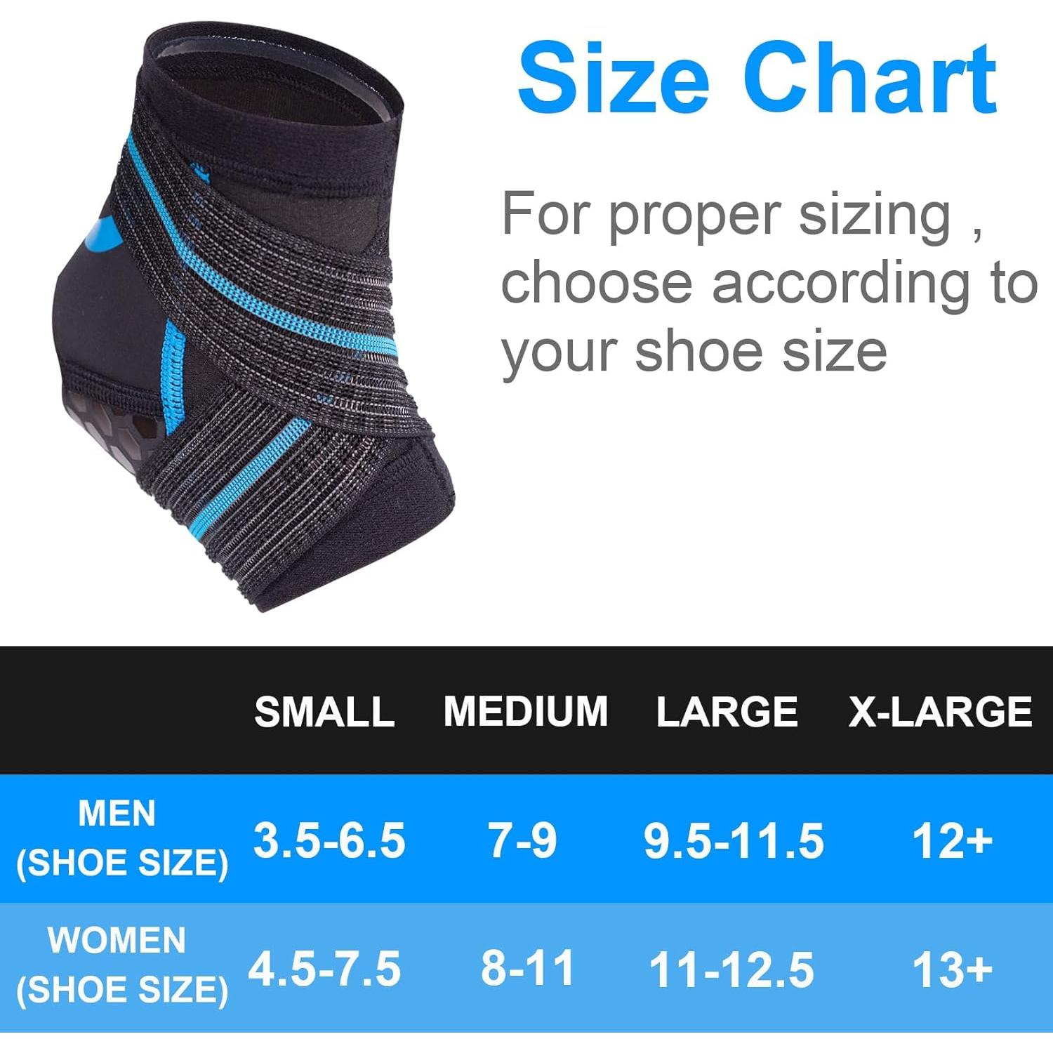 Férula de Tobillo Nvorliy AquaFlex Pro - Compresión Acuática