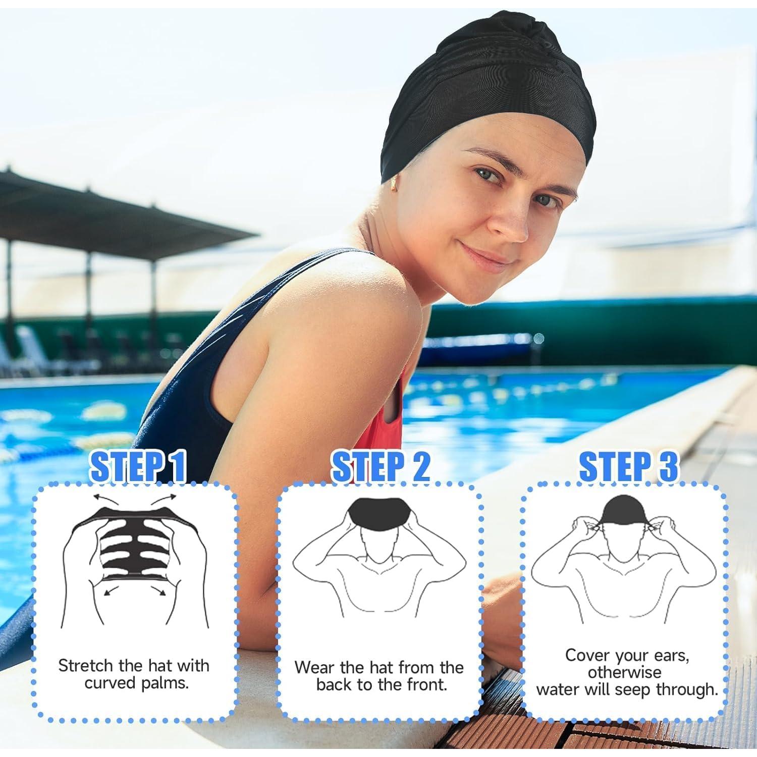 Gorro de Natación KYKUSS para Mujeres - Diseño Elegante y Cómodo