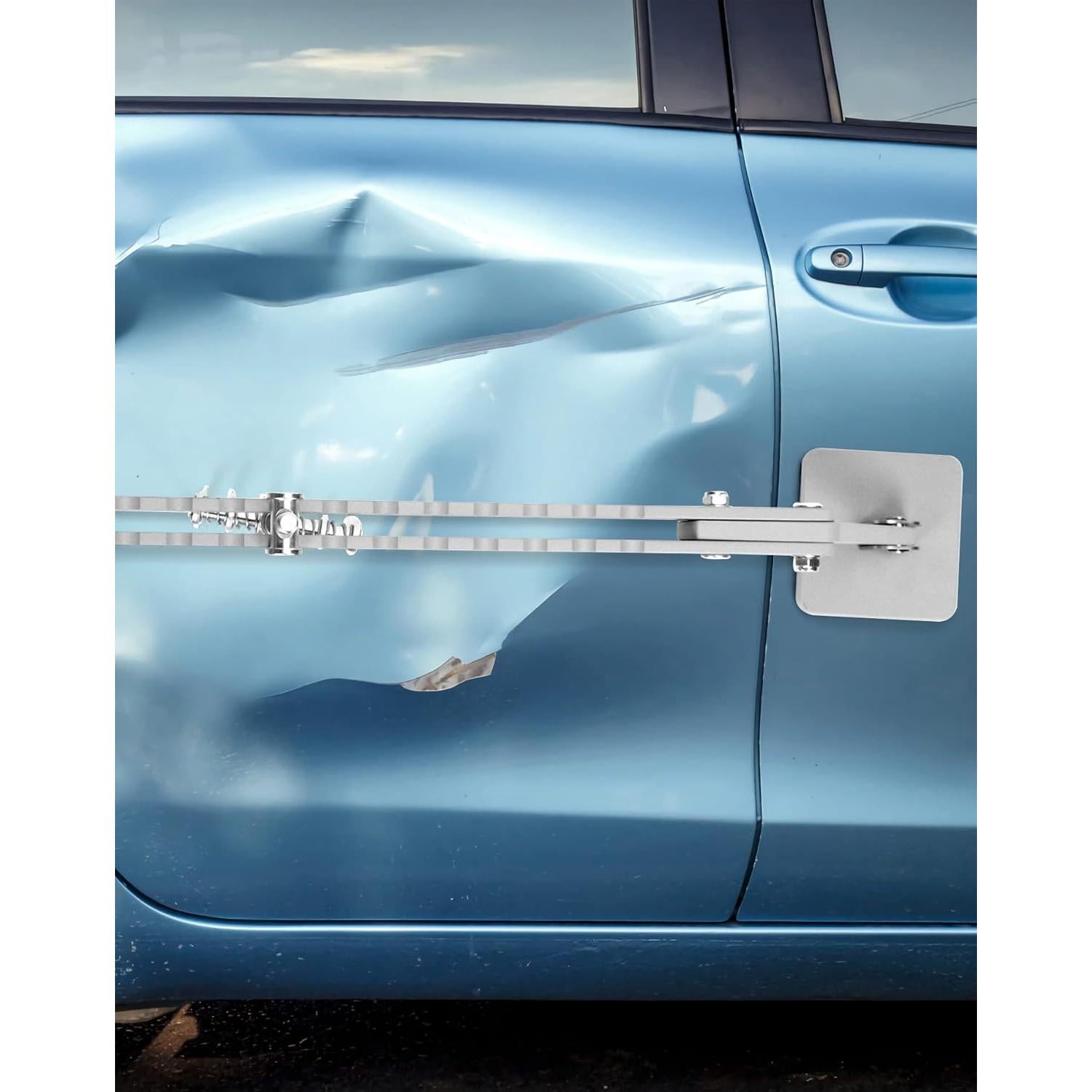 QWORK Barra de Palanca para Sacar Abolladuras 2,08 kg