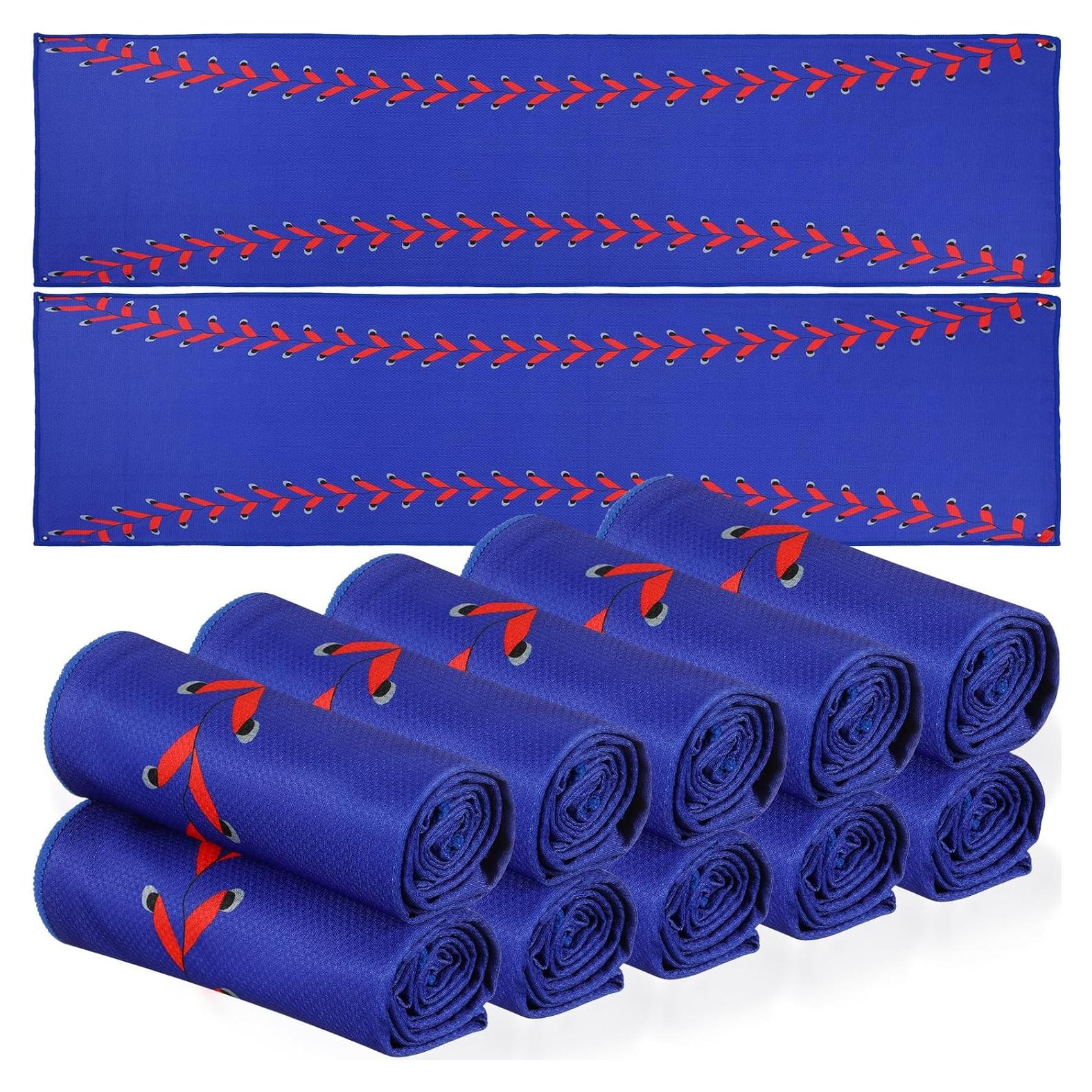 12 Toallas Refrigerantes CraftyDream 101.6x30.5cm Softball