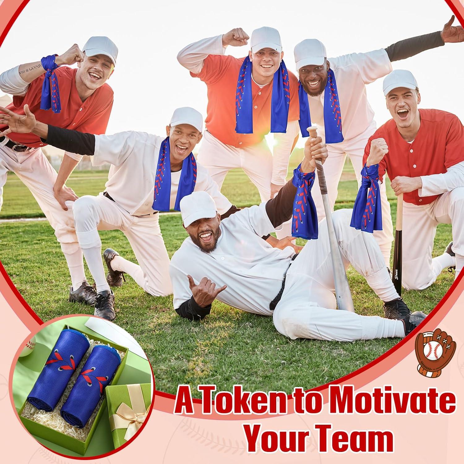 12 Toallas Refrigerantes CraftyDream 101.6x30.5cm Softball