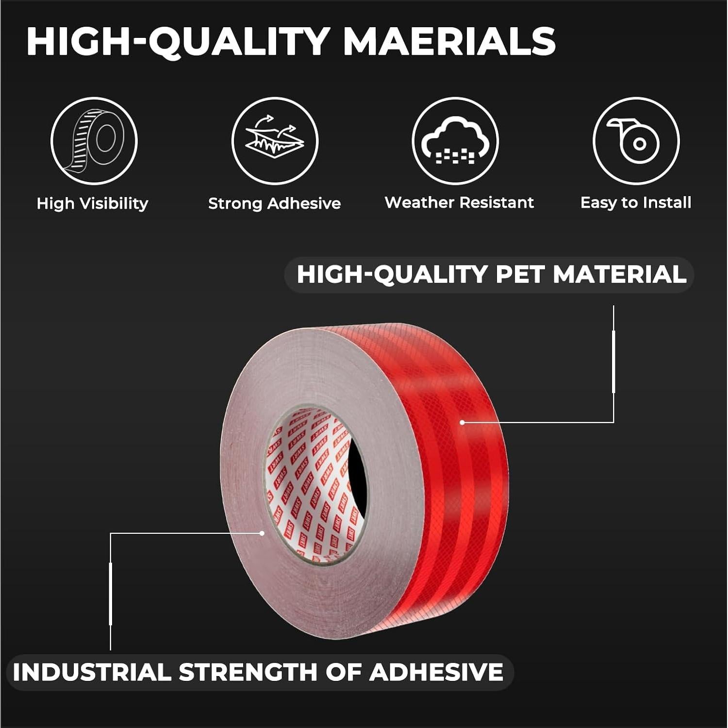 Cinta Reflectante SWRT 5.08 cm x 9.14 m Impermeable DOT-C2