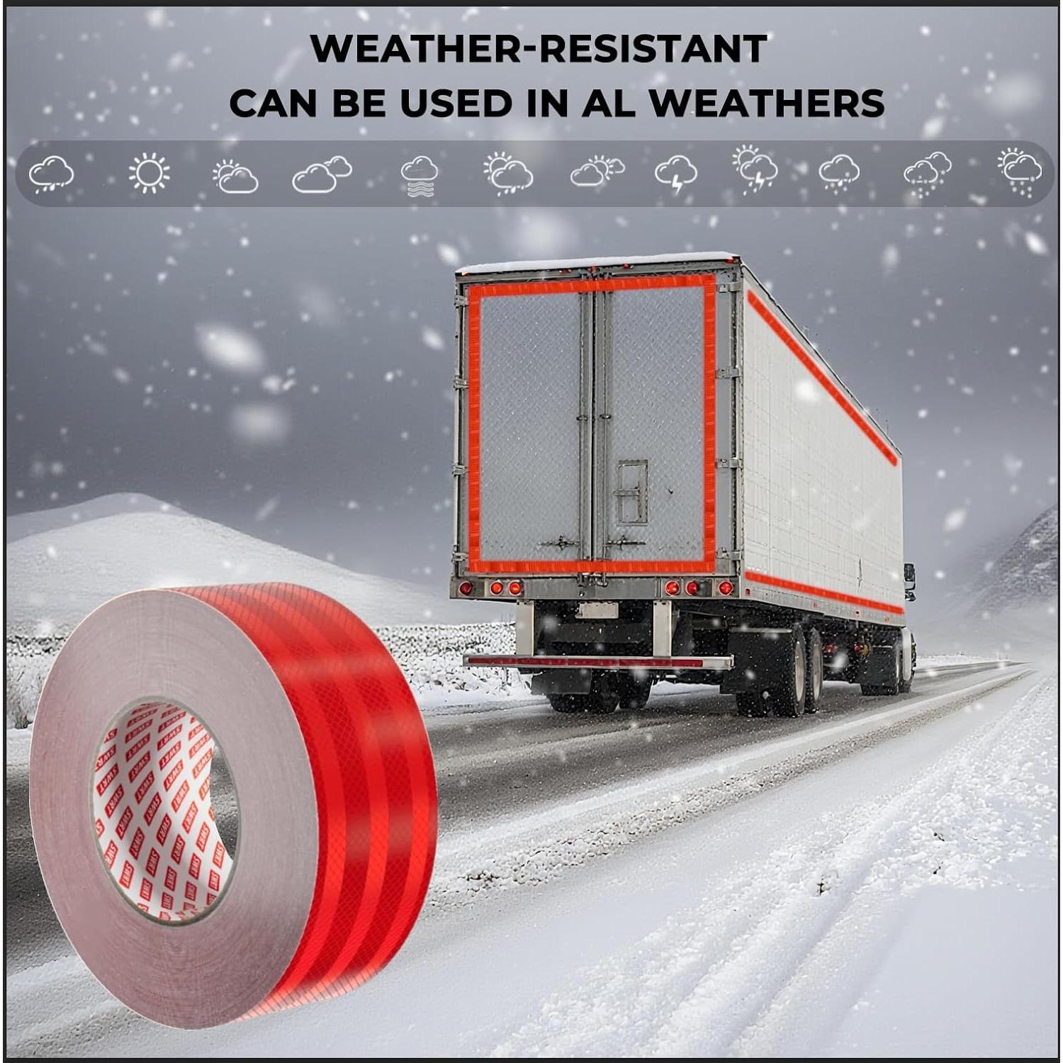 Cinta Reflectante SWRT 5.08 cm x 9.14 m Impermeable DOT-C2