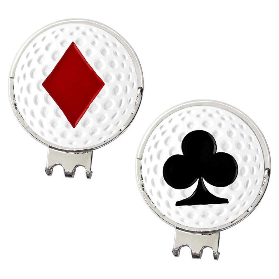 Clip de Sombrero con Marcadores de Golf Myartte 4 PCS