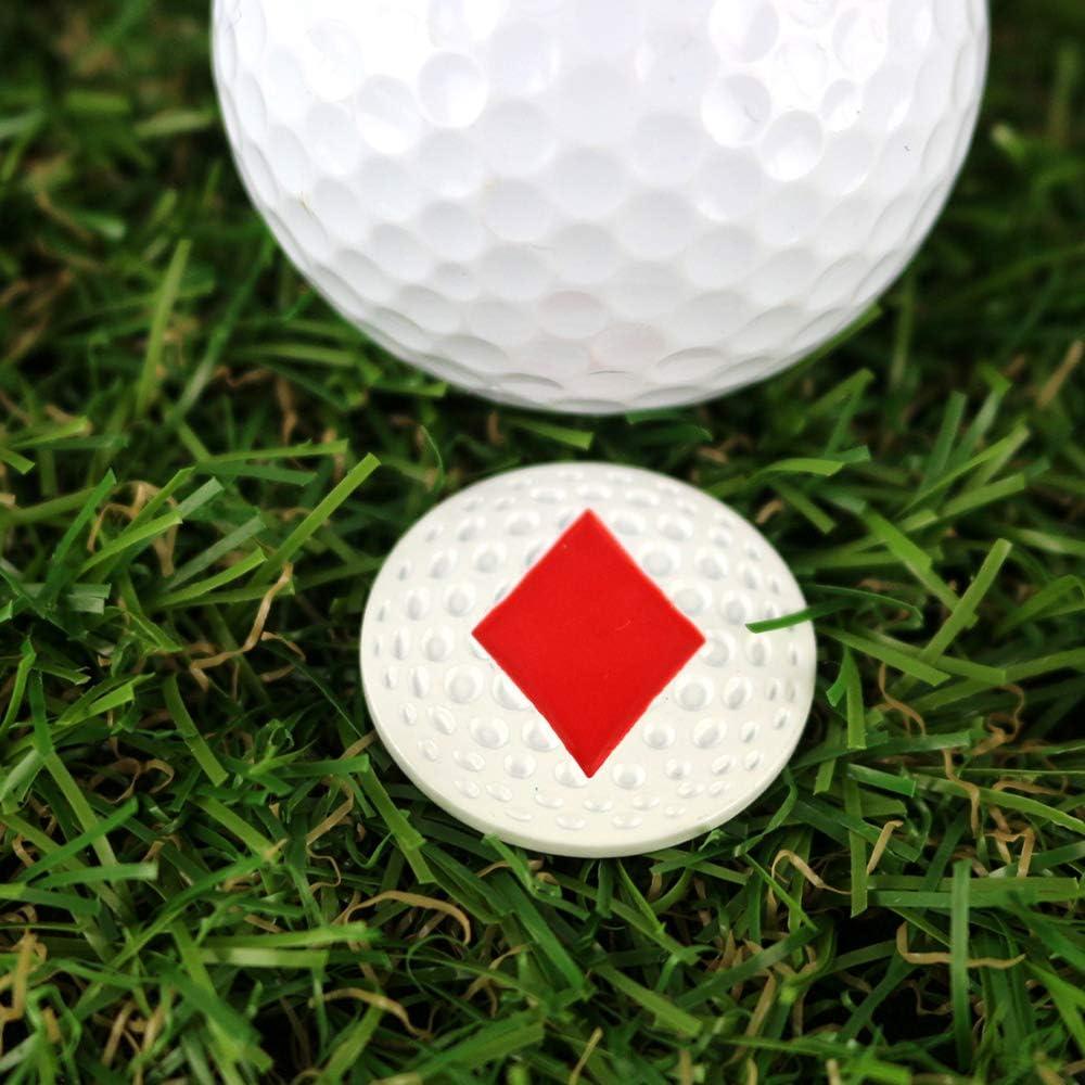 Clip de Sombrero con Marcadores de Golf Myartte 4 PCS