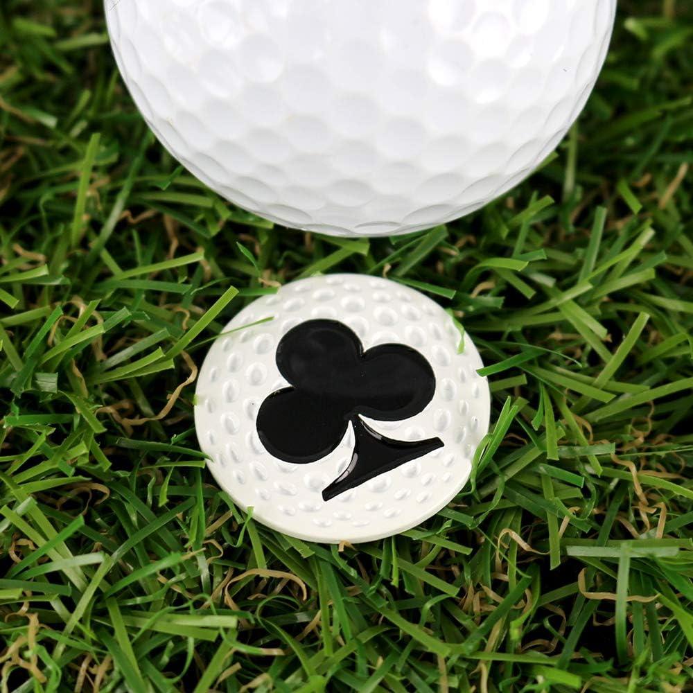 Clip de Sombrero con Marcadores de Golf Myartte 4 PCS