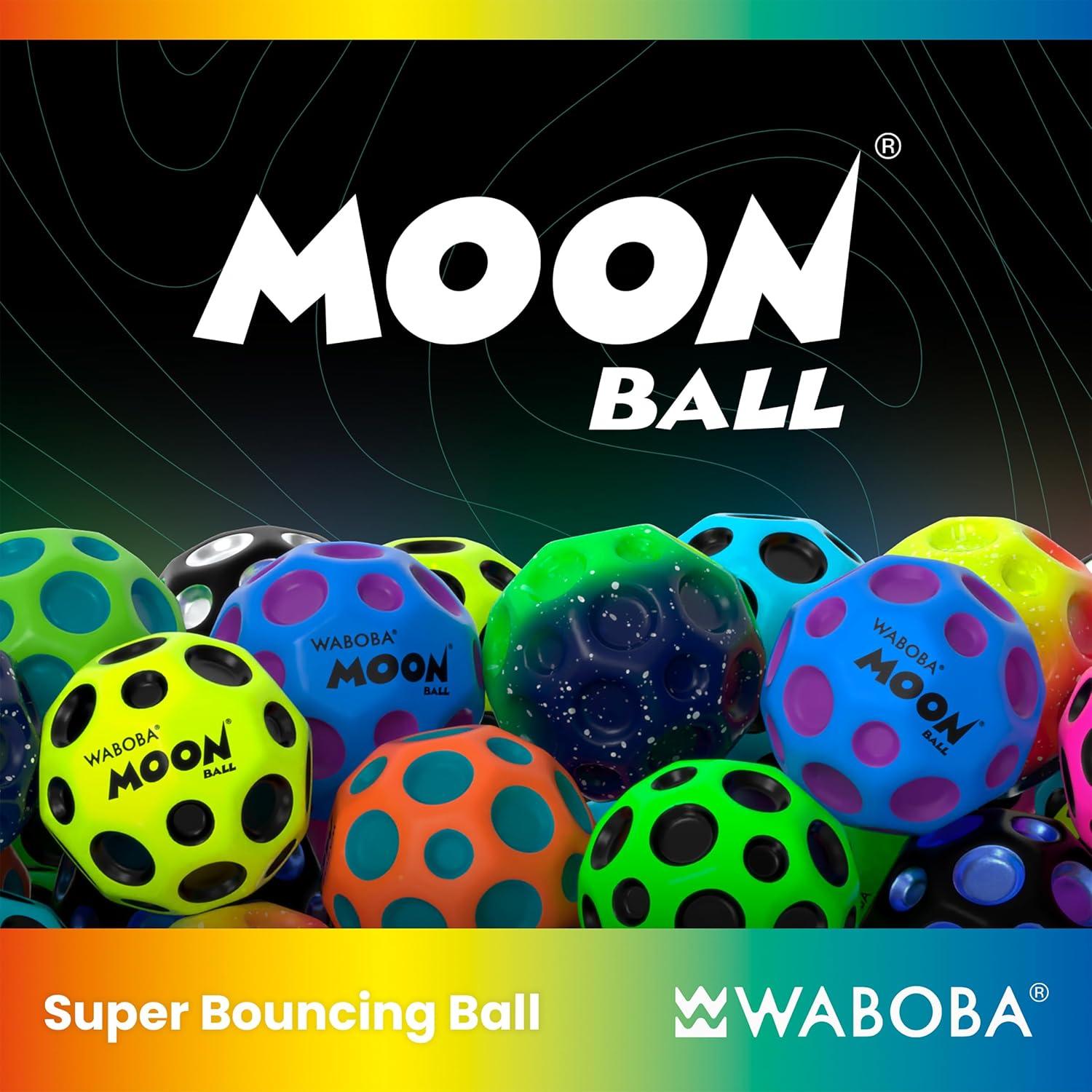 Bola Rebotadora Waboba Bola Lunar Azul - 65mm Diversión