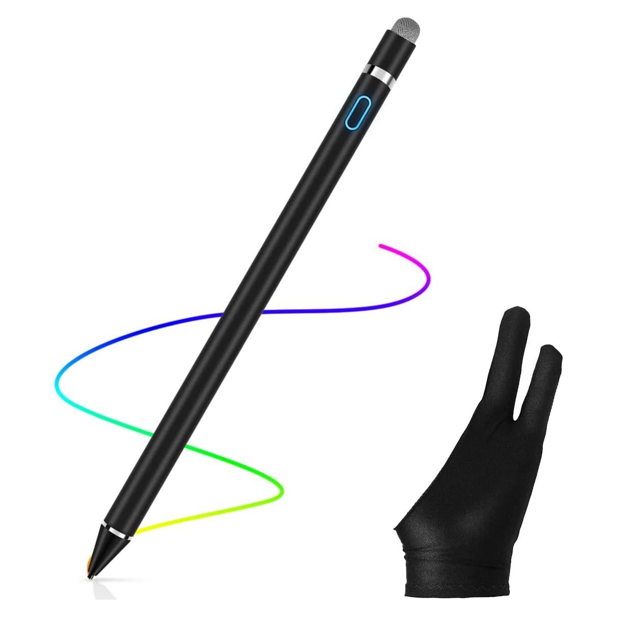 Lápiz Stylus AICase 1.45mm para Pantallas Táctiles - Negro