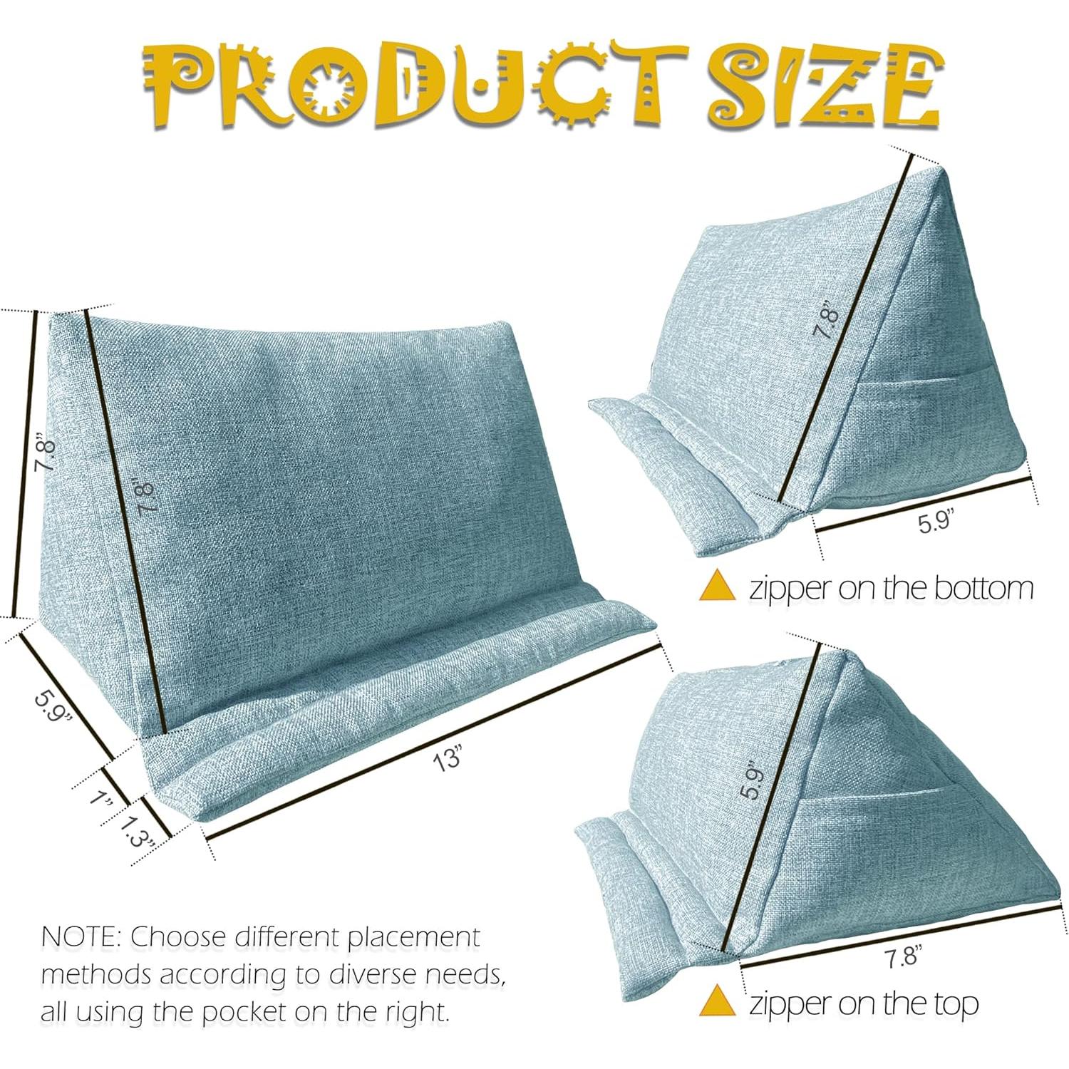 Soporte de Almohada para Tabletas WARMTONE Azul Polvoriento