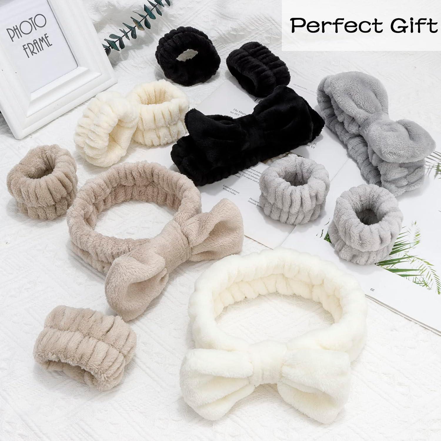 Set 12PCS Toallas de Cabeza y Muñequera Chanaco Microfibra