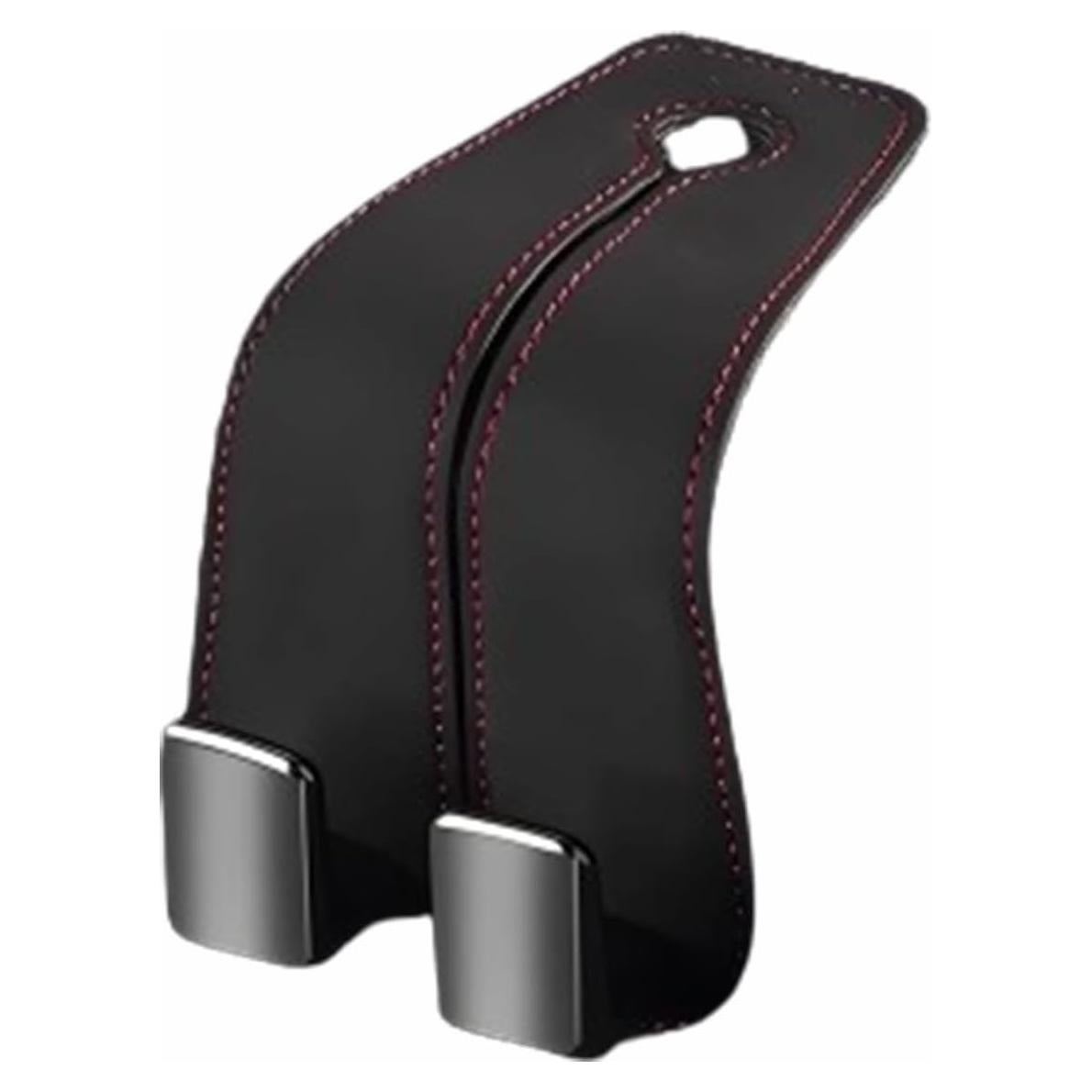 Gancho Doble para Respaldo de Asiento de Coche CONEATI - Almacenamiento Negro