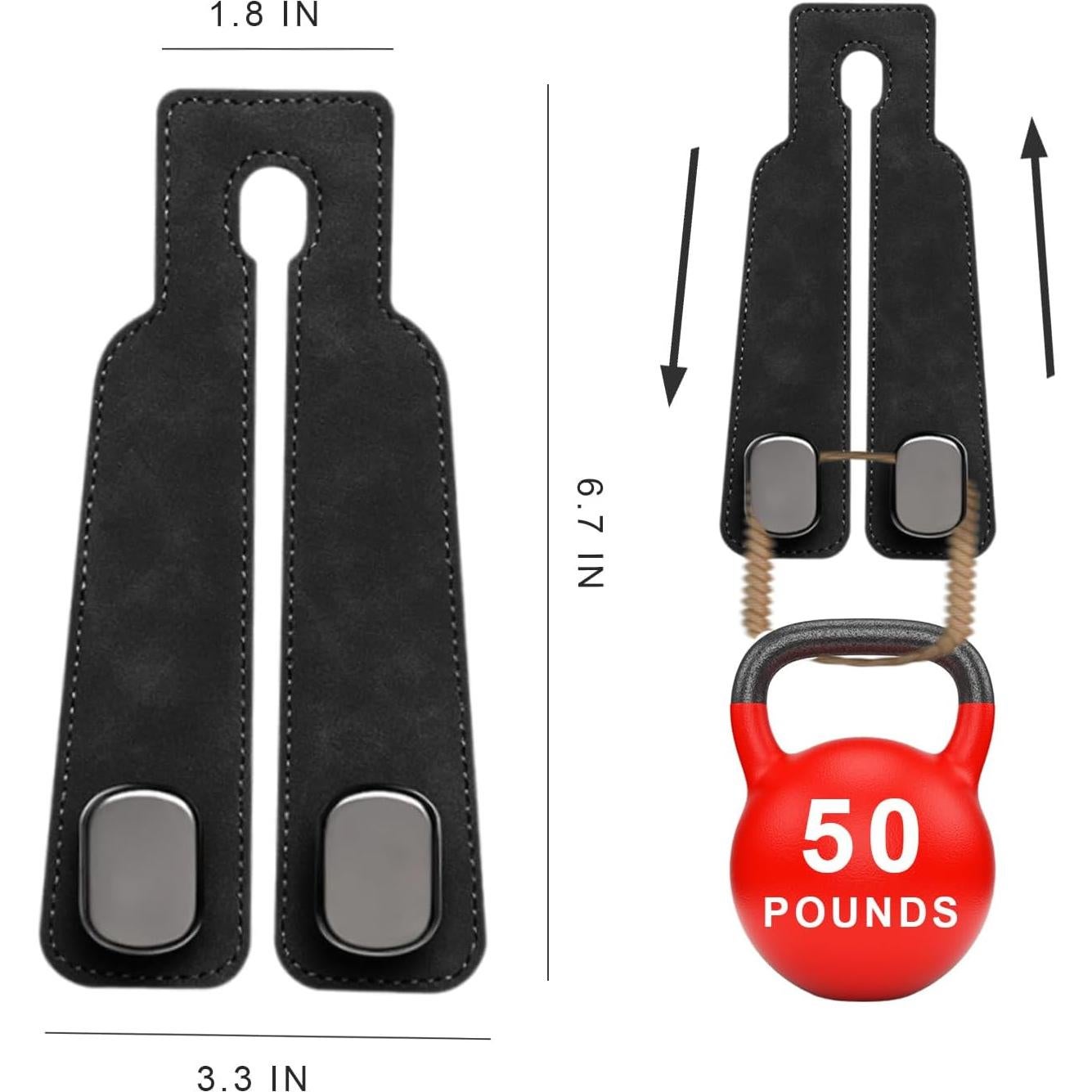 Gancho Doble para Respaldo de Asiento de Coche CONEATI - Almacenamiento Negro