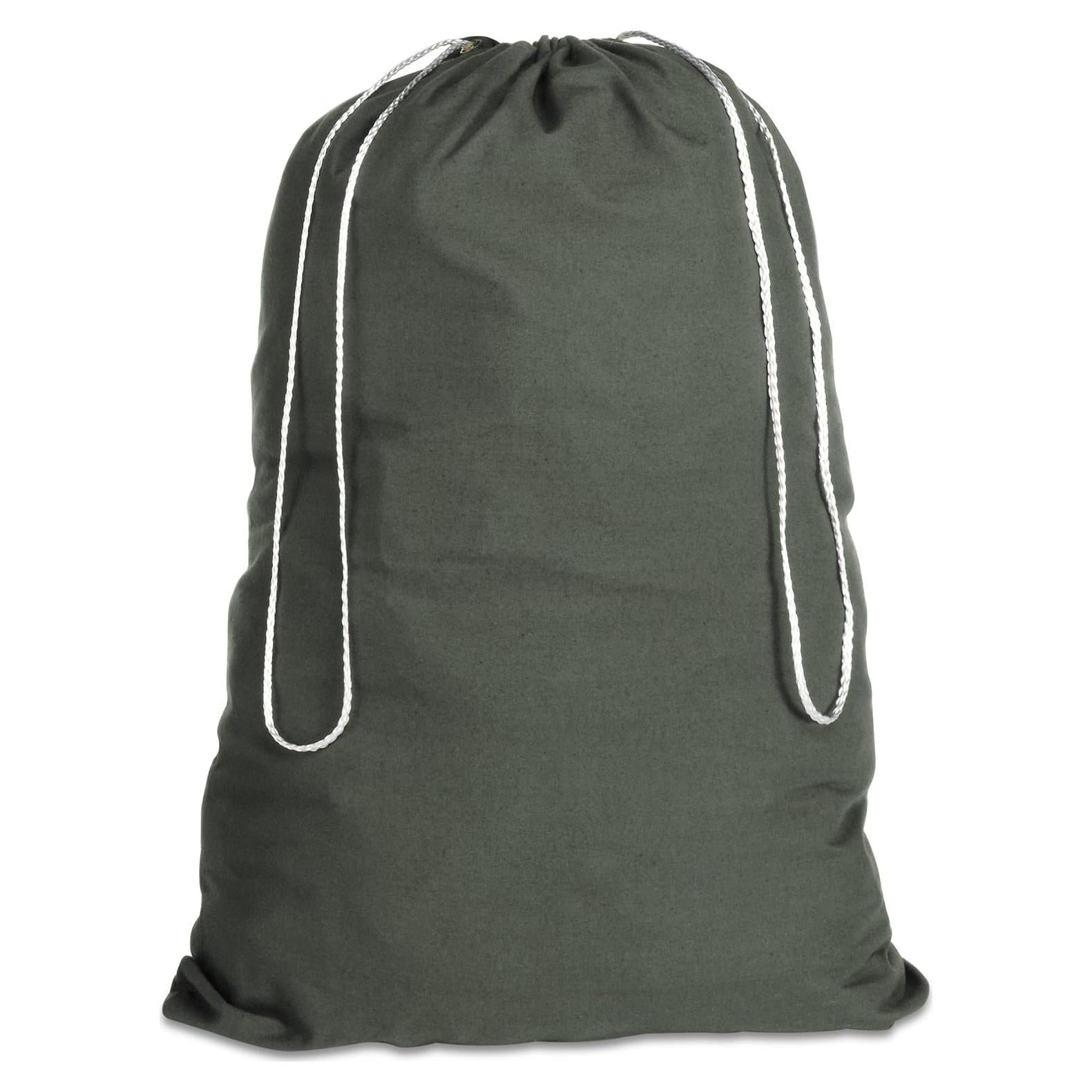 Bolsa de Ropa de Algodón Whitmor Duffel Verde 50.8x76.2 cm