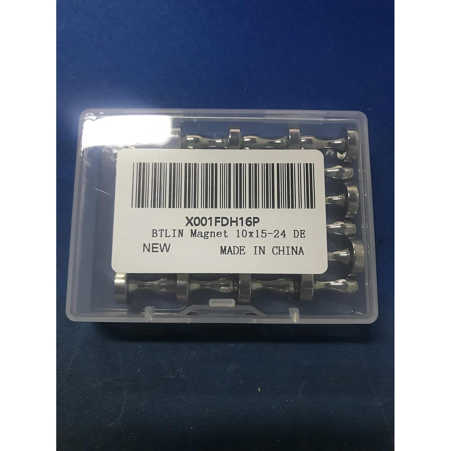 Imanes de Nevera BTLIN Mini Fuertes 24 Pack 10x15mm Metal