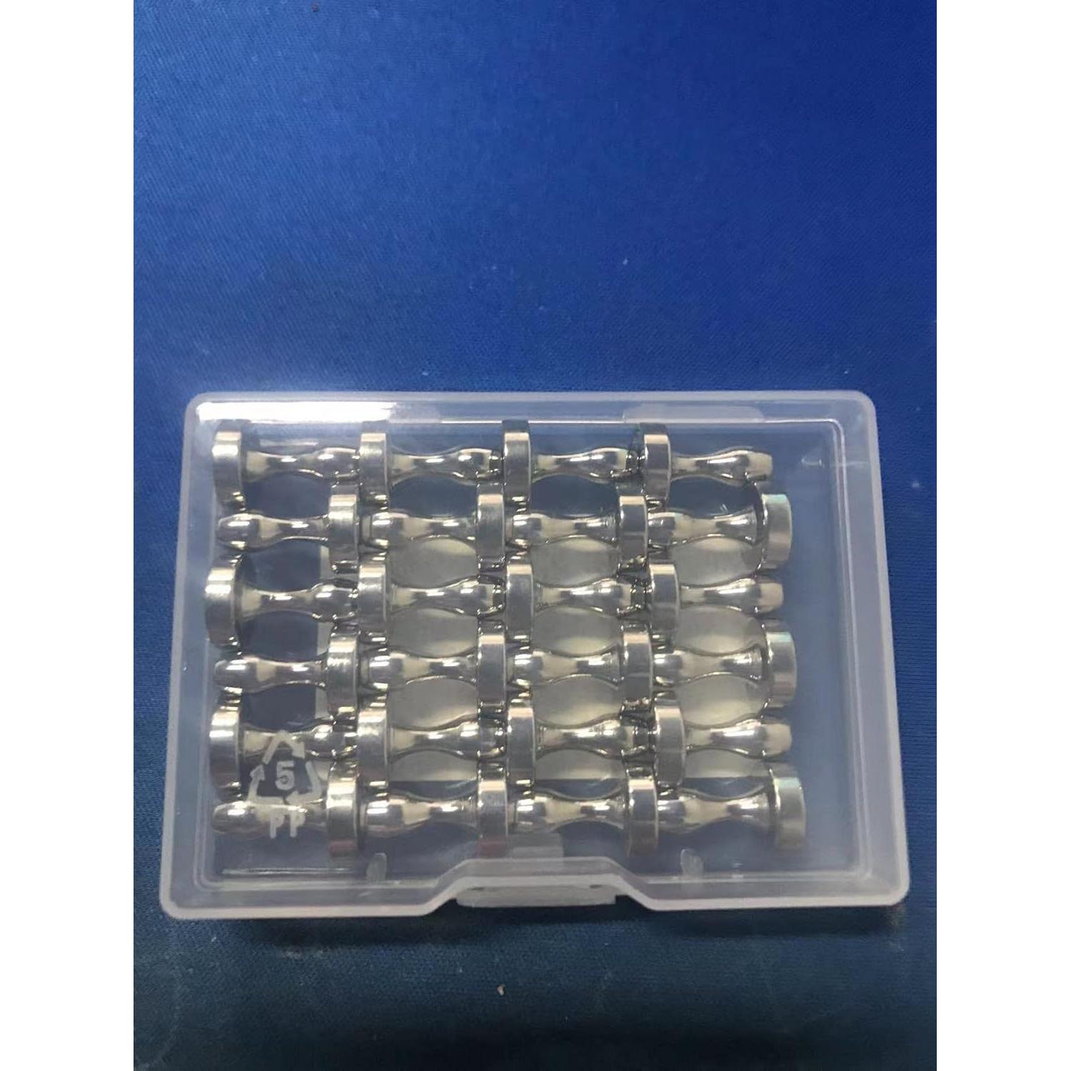 Imanes de Nevera BTLIN Mini Fuertes 24 Pack 10x15mm Metal