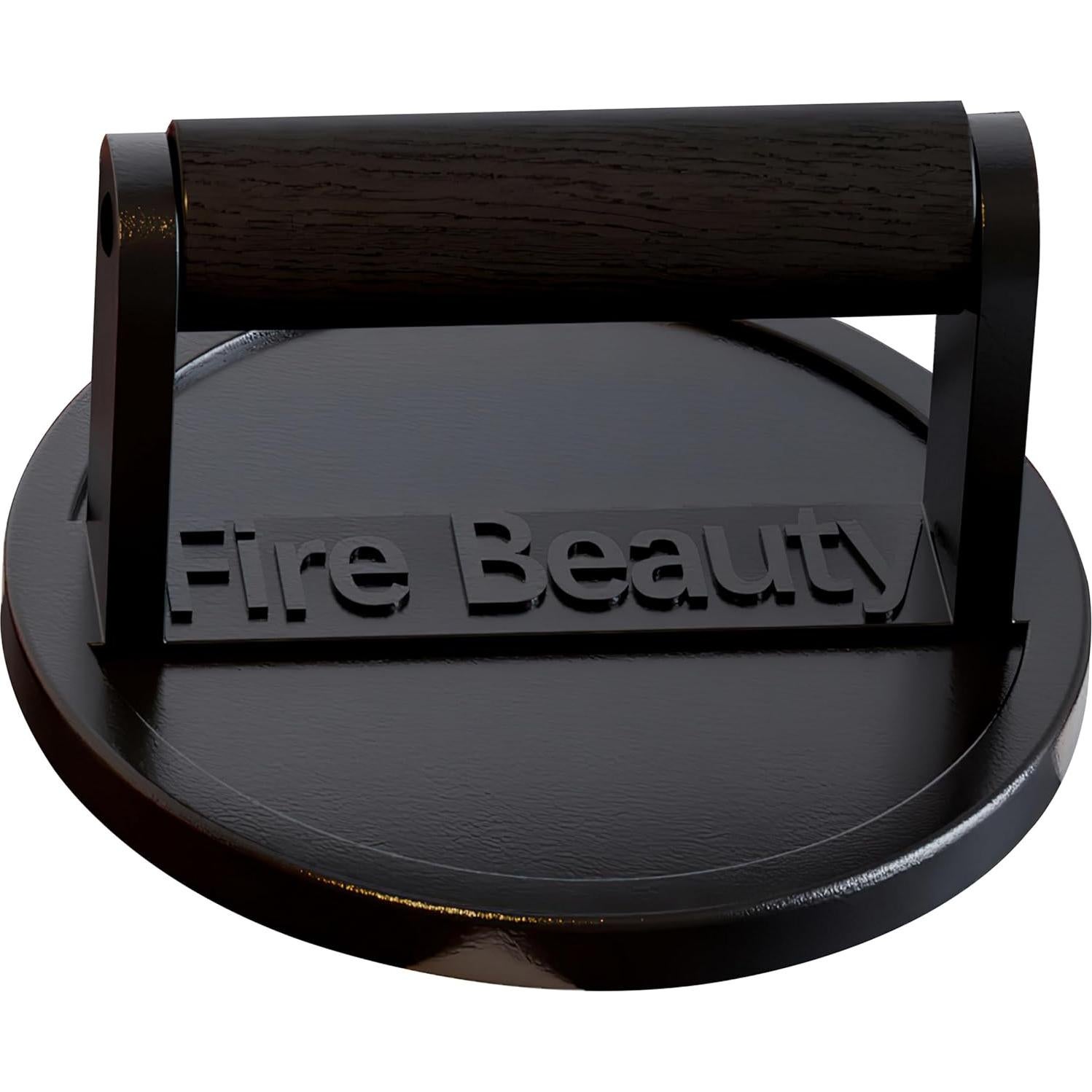 Prensa de Hamburguesa Fire Beauty 16.5 cm Hierro Fundido