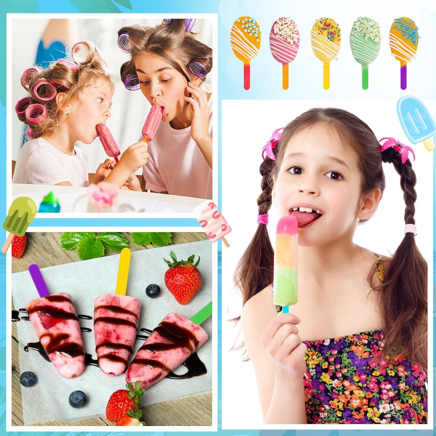 Palitos de Acrílico Reutilizables Geiserailie 60 Pcs 11.4 cm