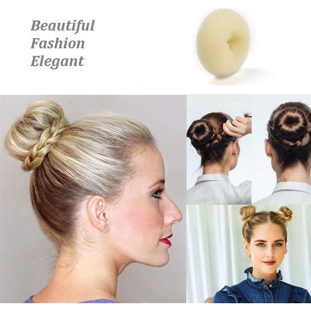 Fabricante de Donut Bun para Cabello Much Hotter - 3 Piezas Beige