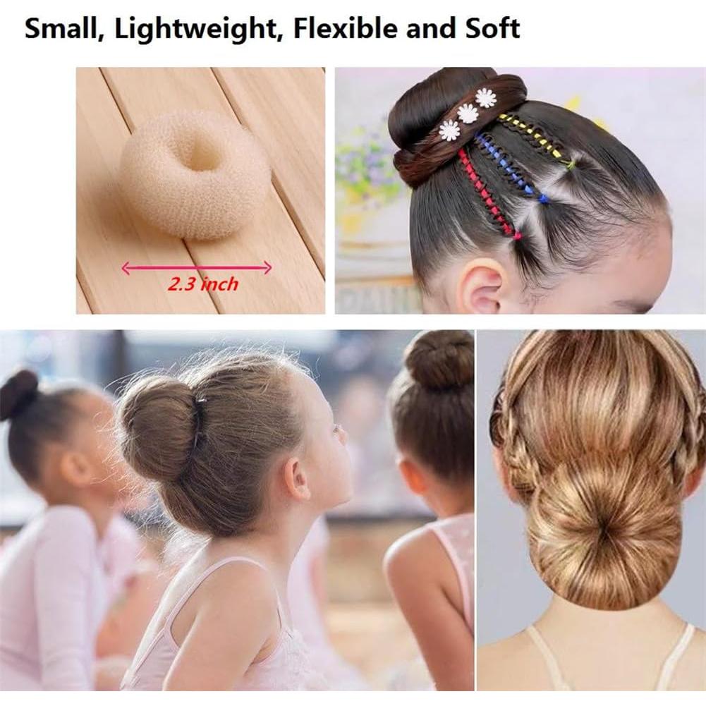 Fabricante de Donut Bun para Cabello Much Hotter - 3 Piezas Beige