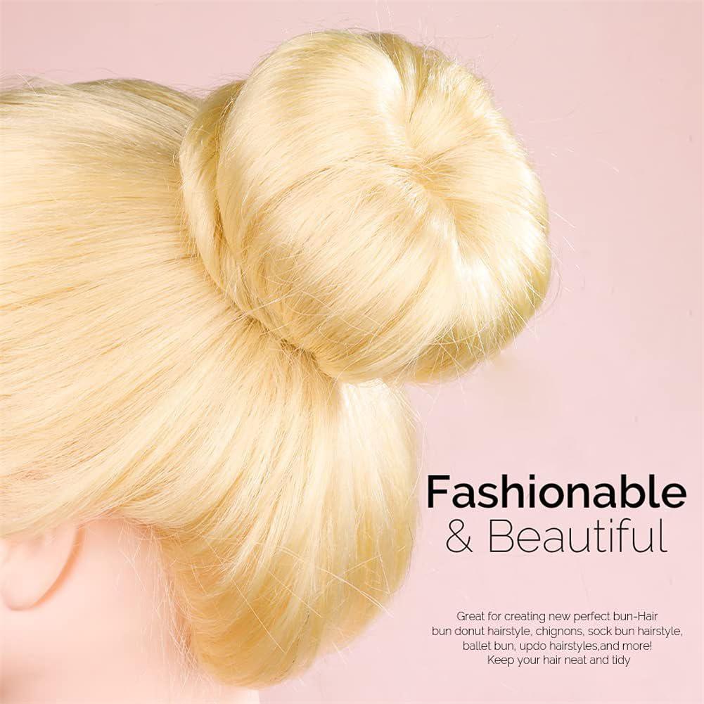 Fabricante de Donut Bun para Cabello Much Hotter - 3 Piezas Beige