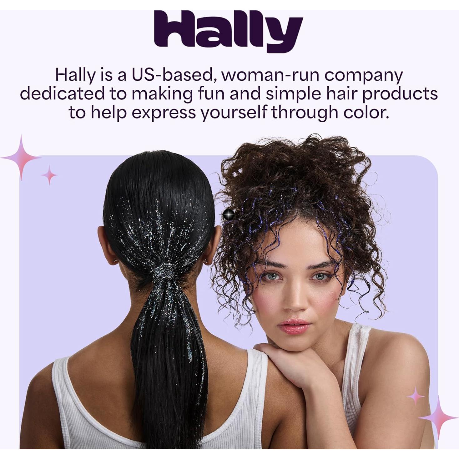 Hally Shade Stix Color Temporal para Cabello Azul - 12 ml