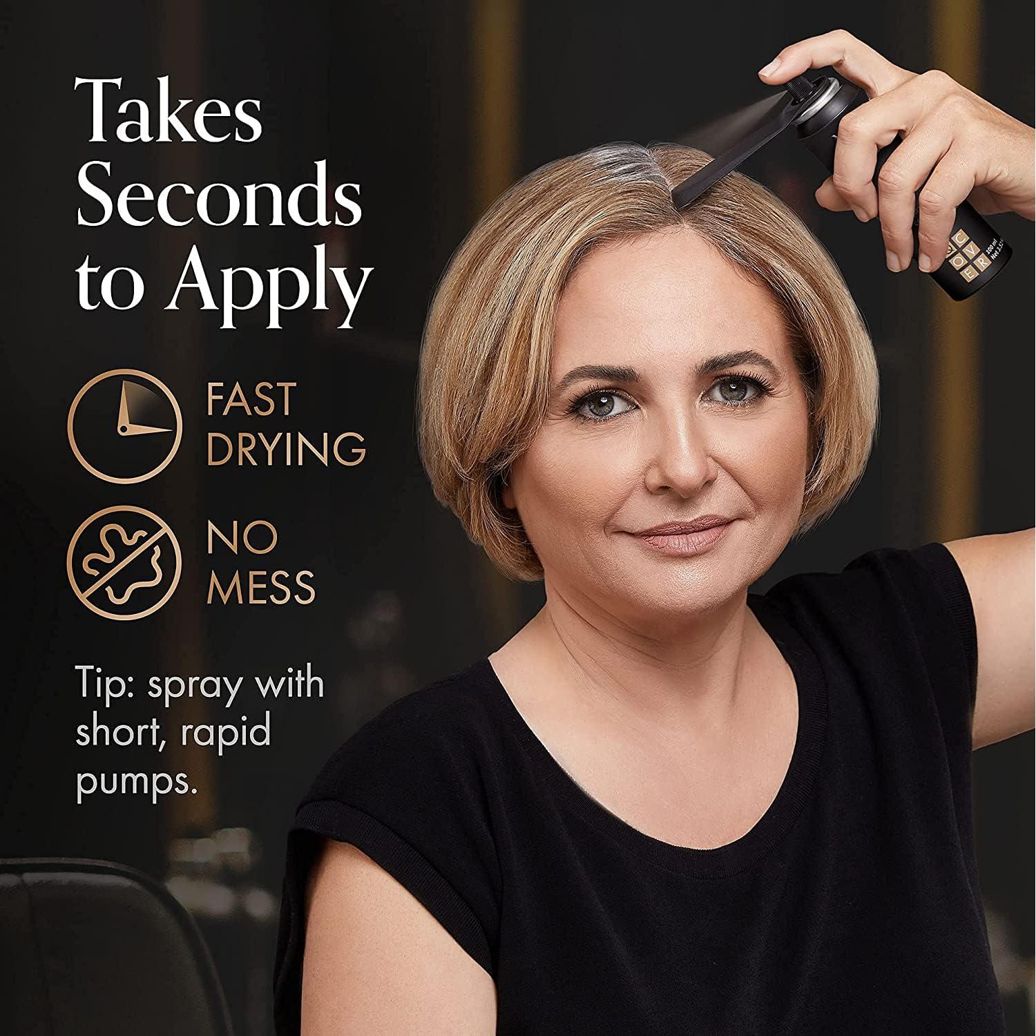 Spray Retoque Raíces Michel Mercier Rubio Beige 117g