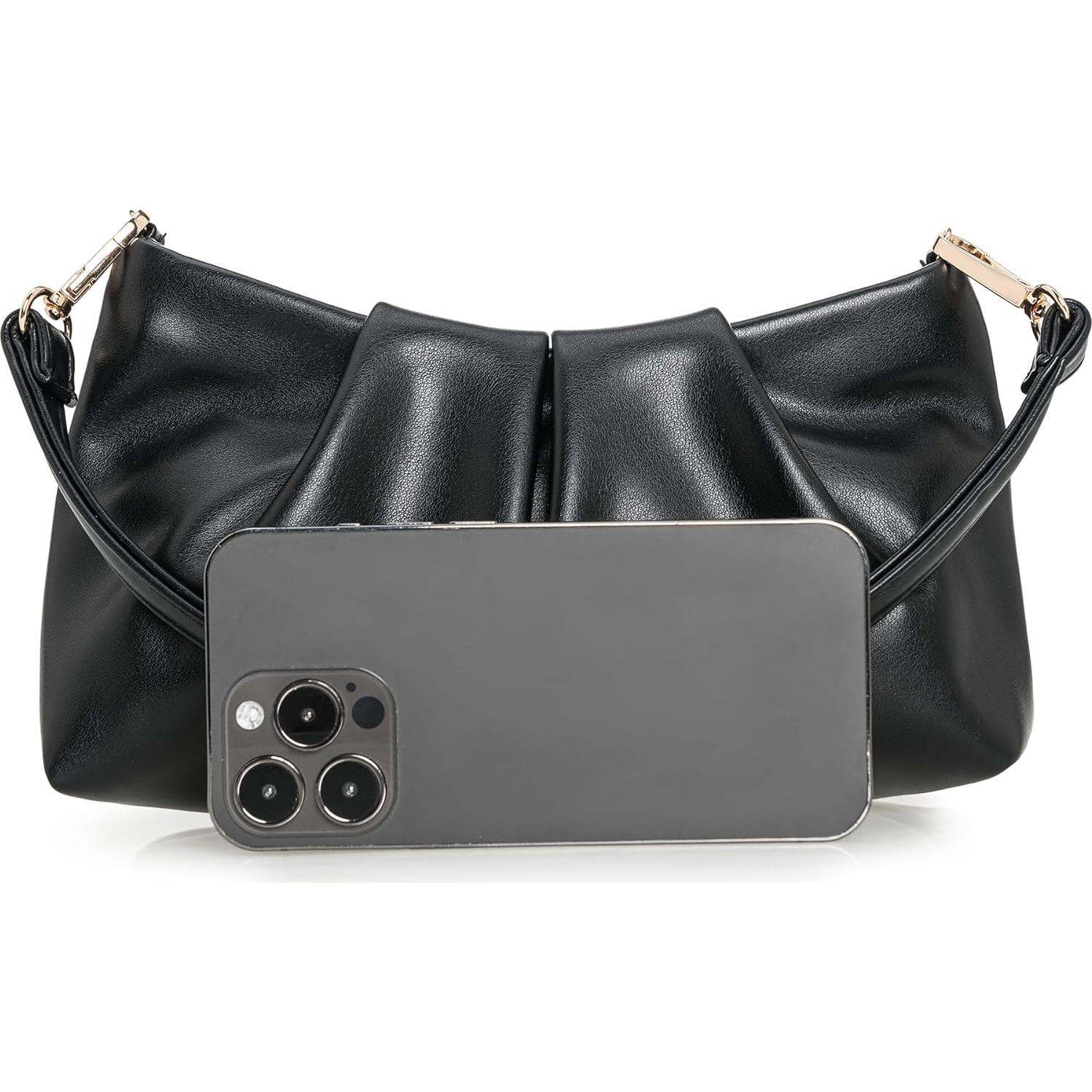 Bolso Clutch Elegante Charming Tailor para Mujer - Negro