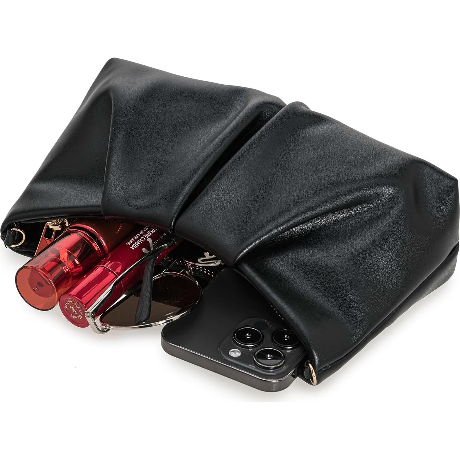 Bolso Clutch Elegante Charming Tailor para Mujer - Negro