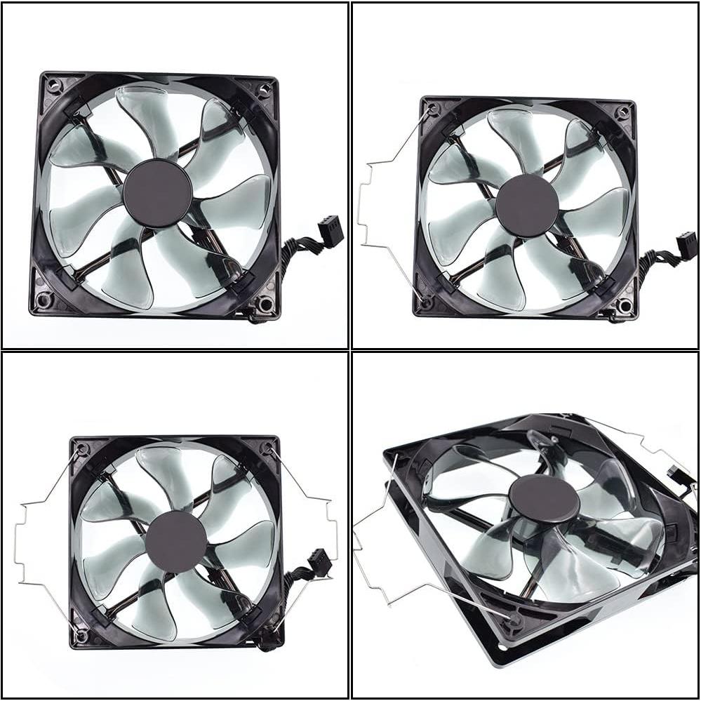 Clip de Fijación de Ventilador de CPU MEETOOT 12cm 4 Piezas