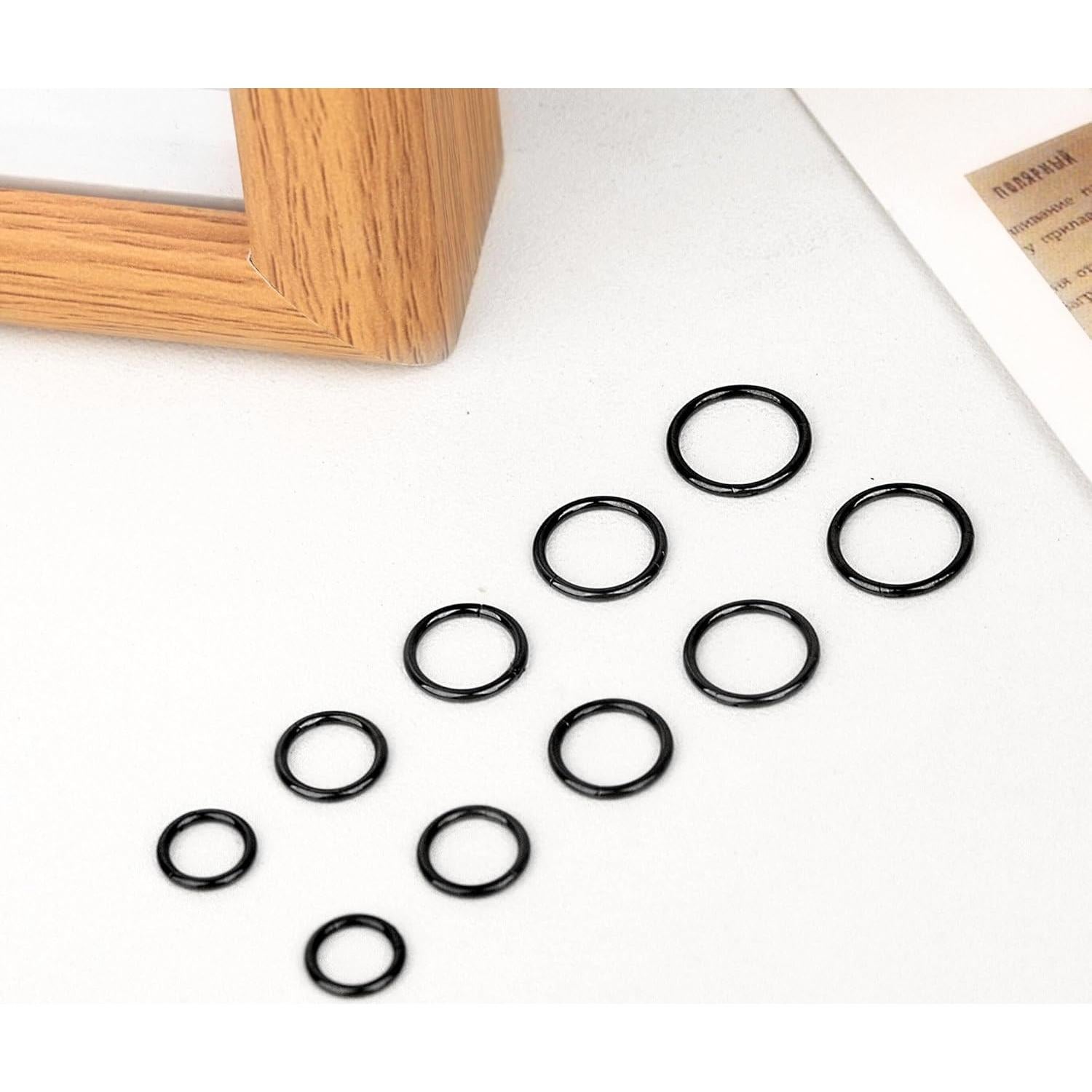 Aros de Septum Clicker 16G LEE&RO Acero Inoxidable 6-10mm