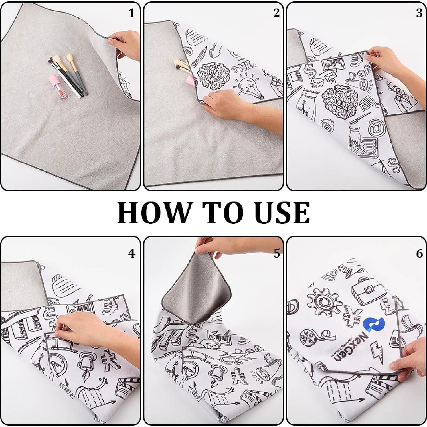 Bolsa de Maquillaje CREATCABIN Rosa 55x55cm Autoadhesiva