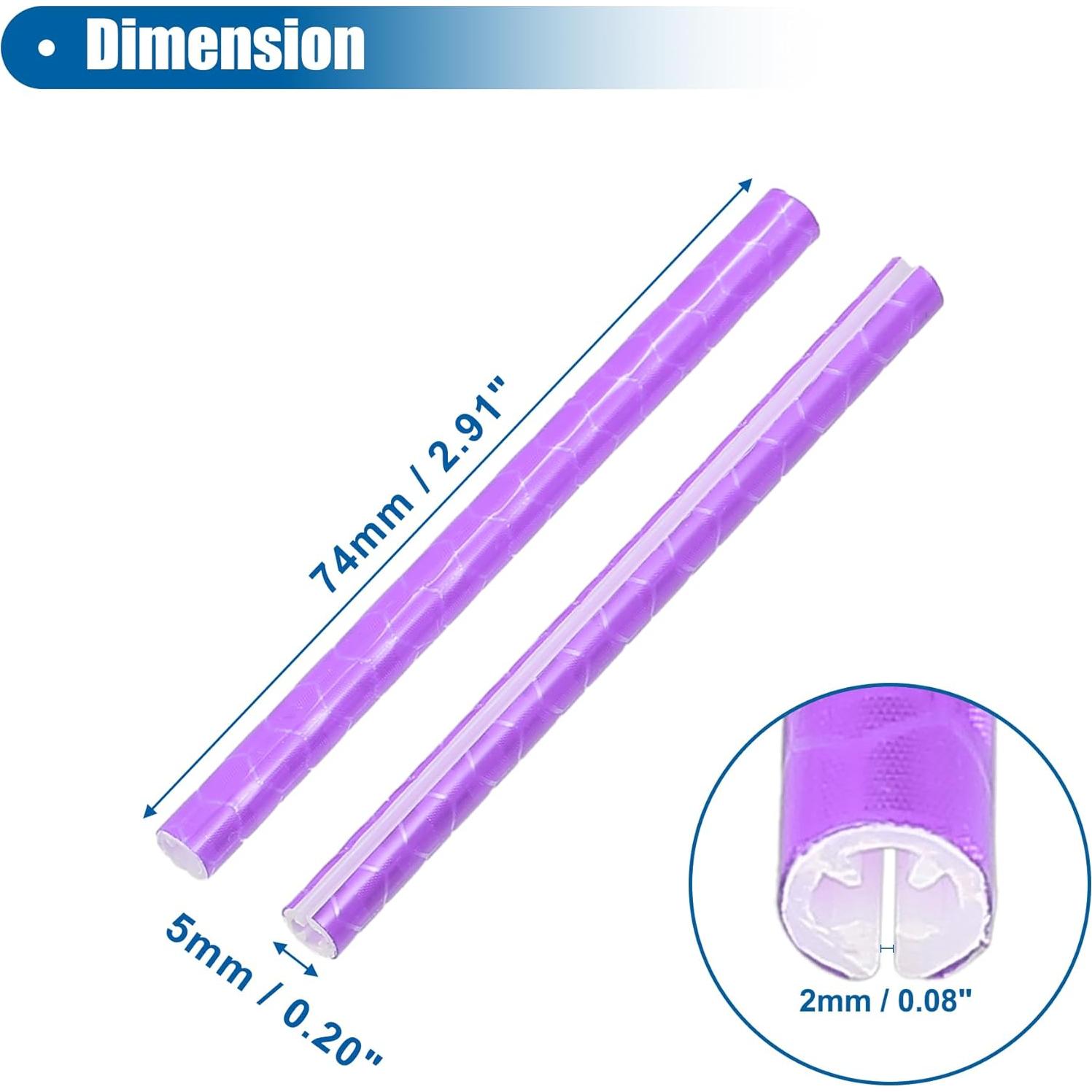 Reflectores de Bicicleta X AUTOHAUX 36 Pcs ABS Púrpura