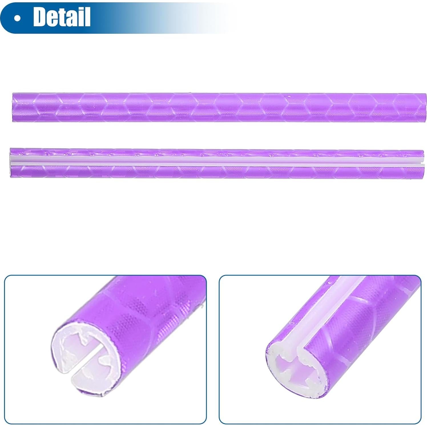 Reflectores de Bicicleta X AUTOHAUX 36 Pcs ABS Púrpura