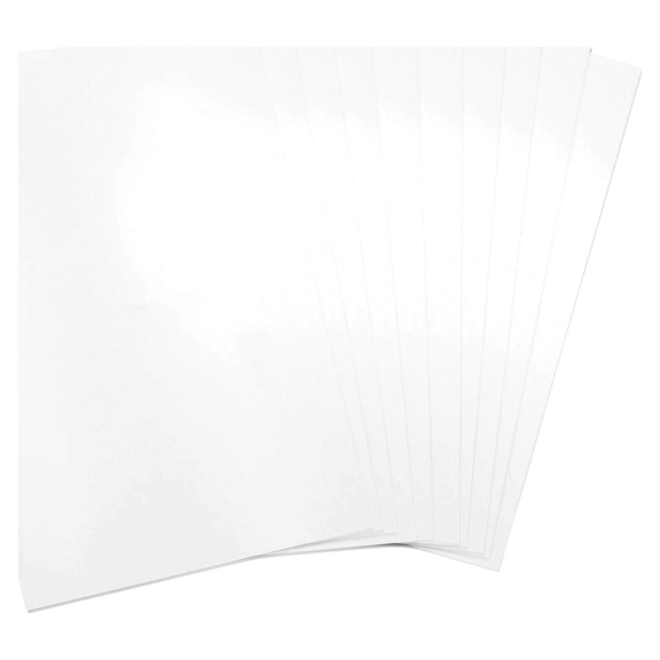 Plástico Retráctil Blanco Sizzix 664678 - Paquete de 10 Hojas