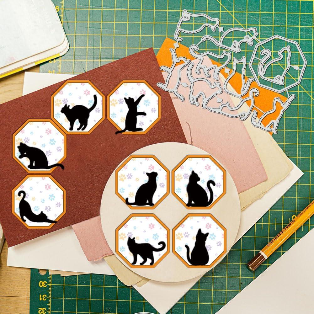 Troqueles de Corte BENECREAT para Gatos - 9 Formas de Metal